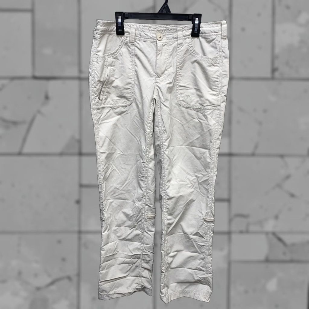 The North Face The North Face Women's Hiking Pants Size 4 Beige Nylon Stow Pocket Casual Size 27" / US 4 / IT 40 - 1 Thumbnail