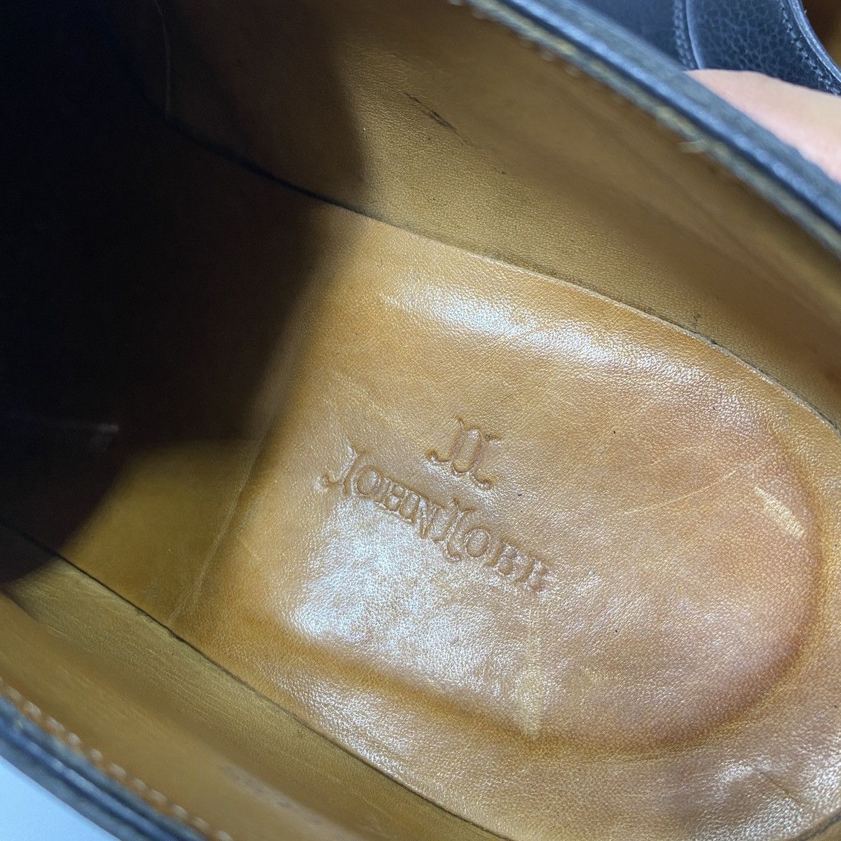 John Lobb Derby Barros Black Leather Shoes Size US 8.5 / EU 41-42 - 14 Thumbnail