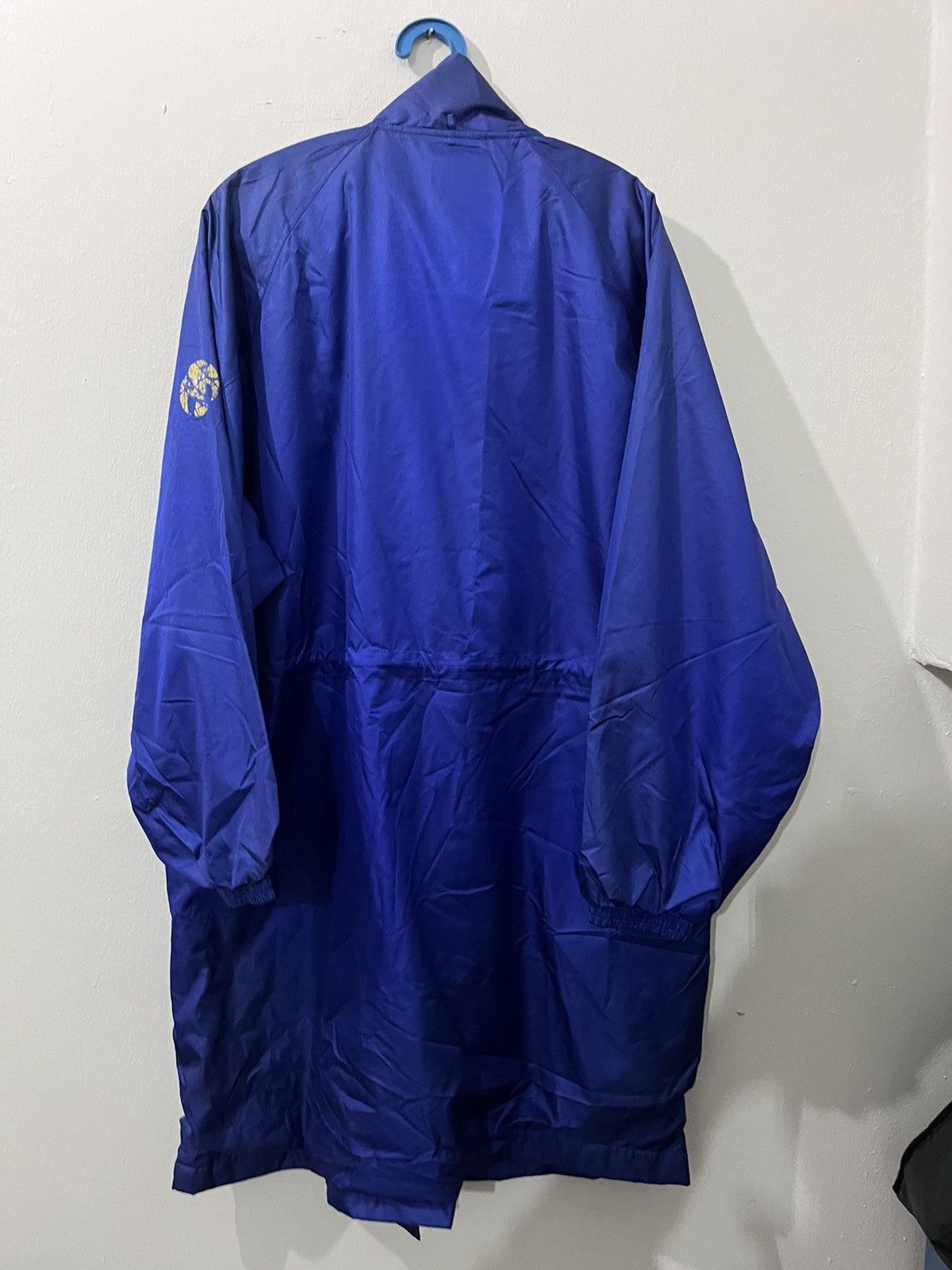 Asics Vintage 90s Asics Nylon Long Coat for Outdoor Size US XL / EU 56 / 4 - 12 Thumbnail