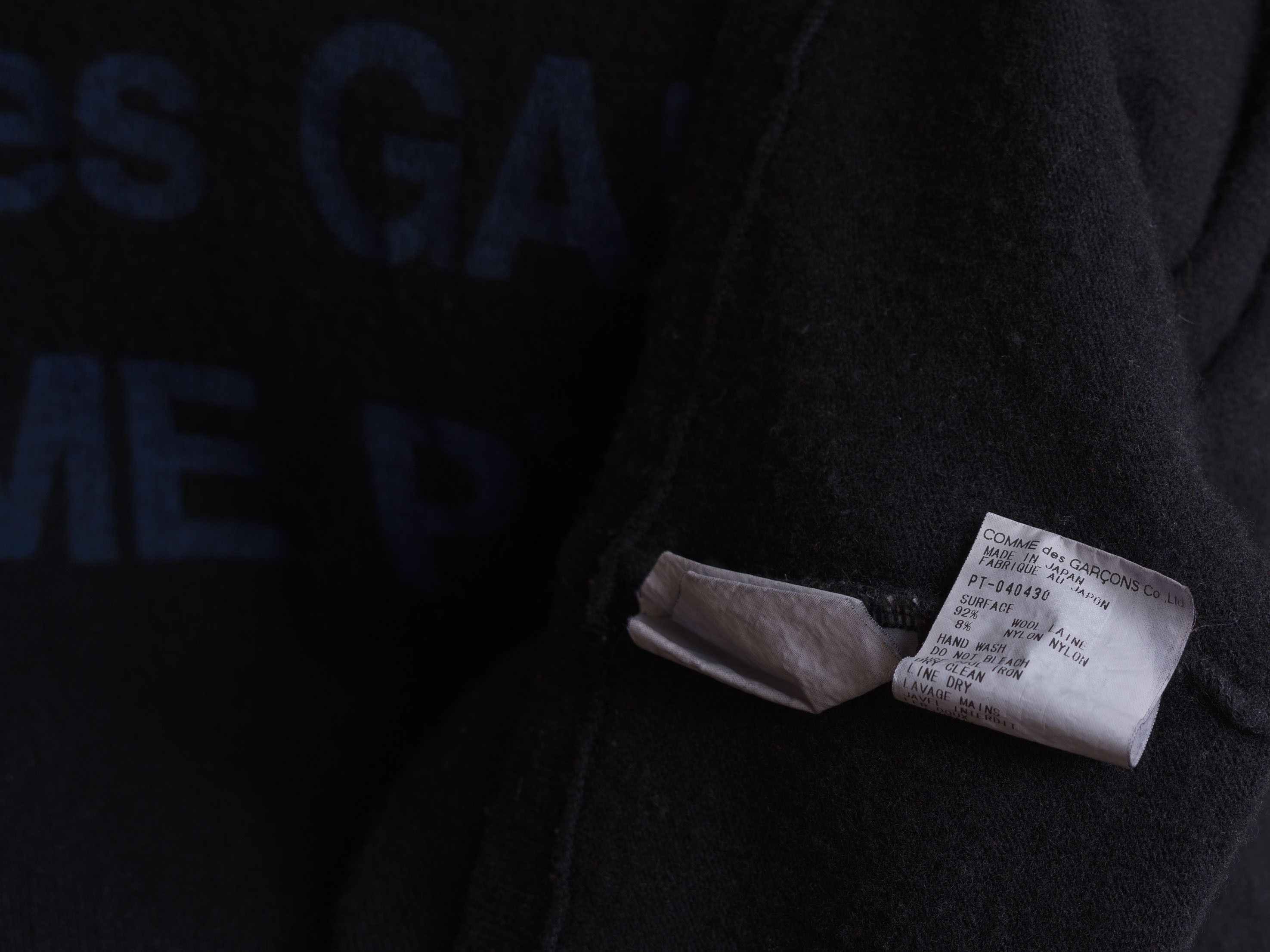 Comme des Garcons Homme Plus AD1999 COMME des GARÇONS HOMME PLUS LOGO PRINT T-SHIRT Size US S / EU 44-46 / 1 - 6 Thumbnail