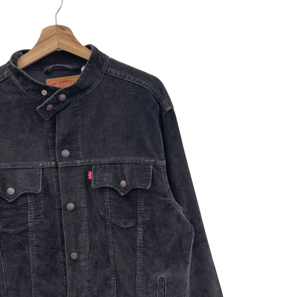 Levi's Vintage Levi’s Brown Corduroy Biker Jacket Cafe Racer Style Size US M / EU 48-50 / 2 - 6 Thumbnail