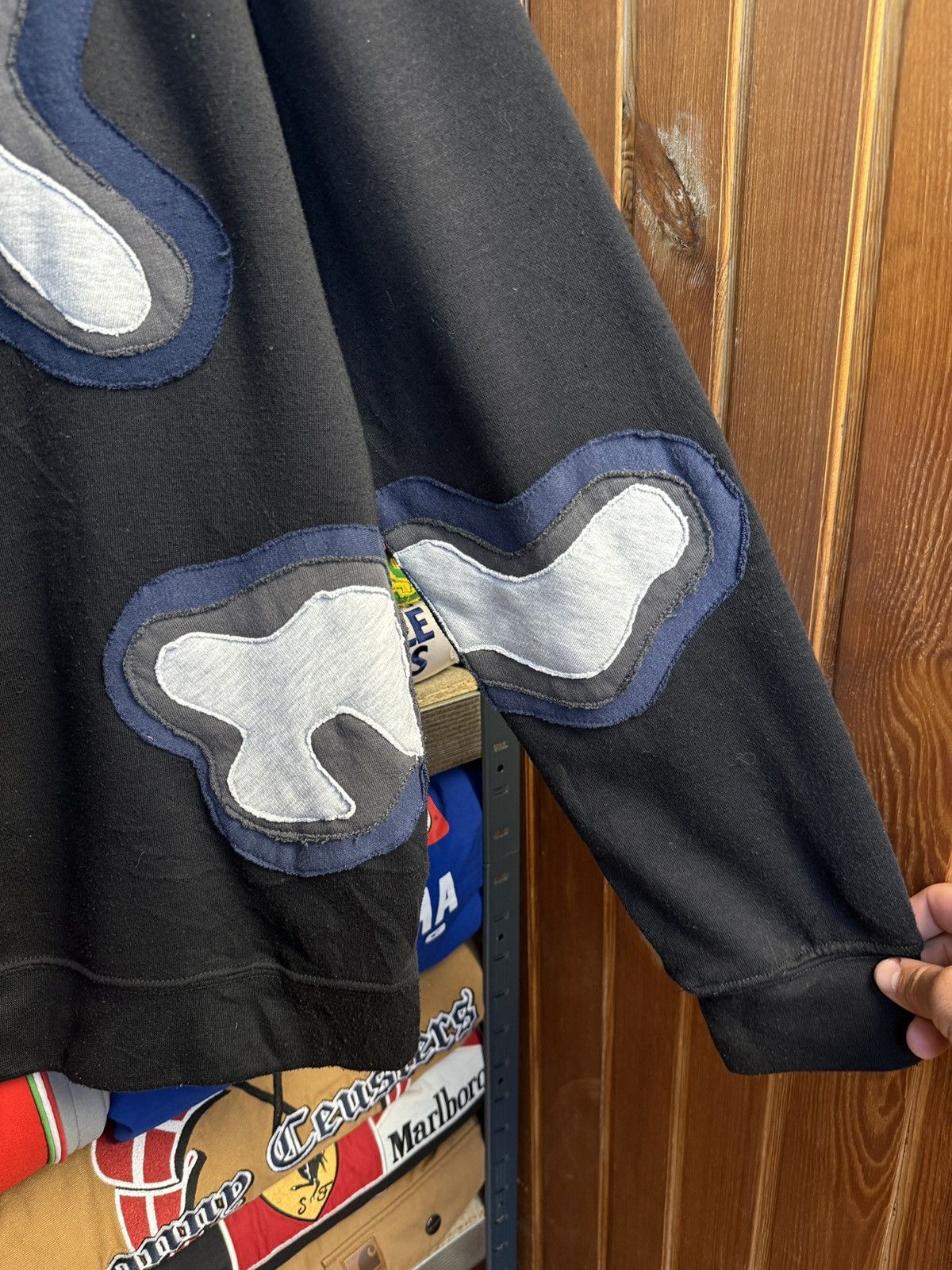 Japanese Brand Hype vintage Custom Nike faded y2k hoodie Size US L / EU 52-54 / 3 - 5 Thumbnail