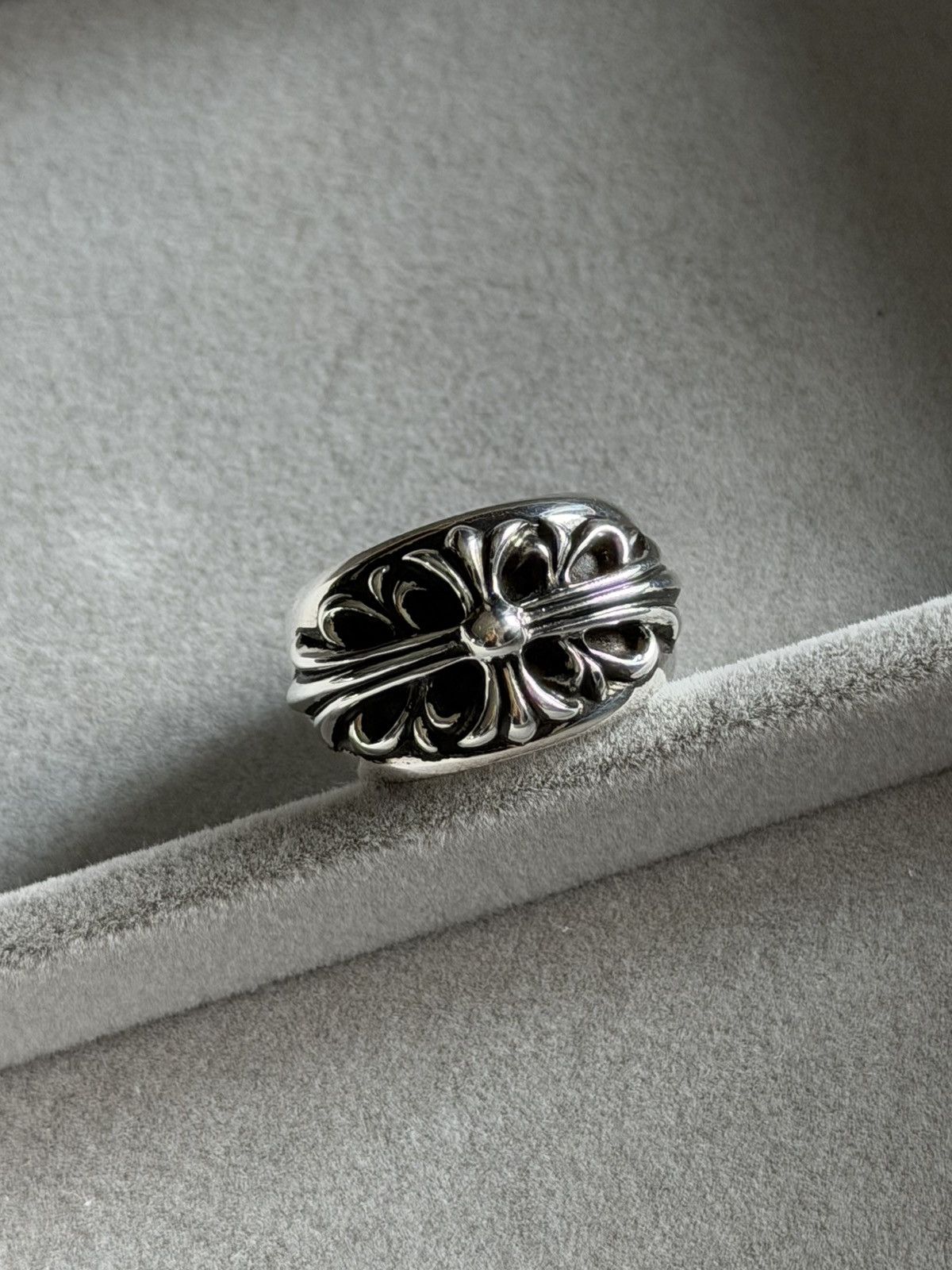 Chrome Hearts Chrome Hearts Floral Cross Ring Size ONE SIZE - 15 Thumbnail