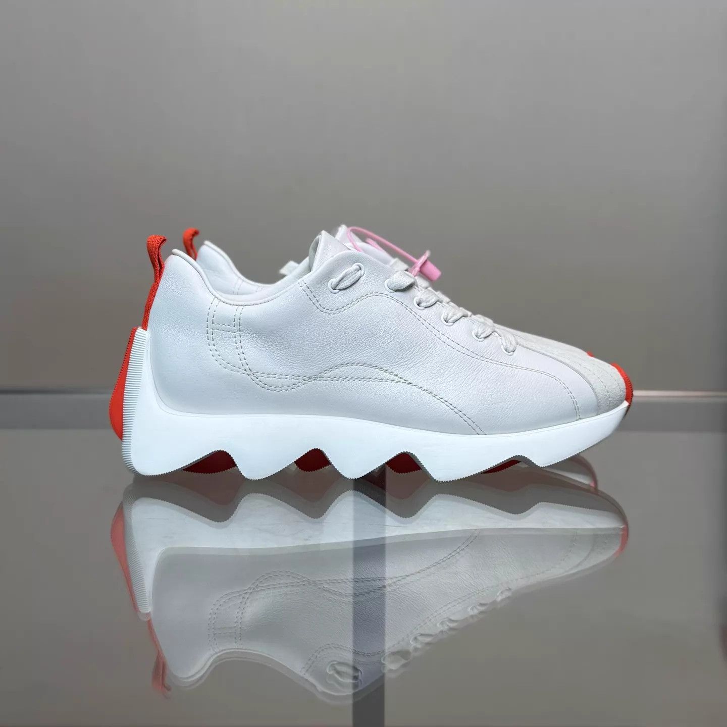 Hermes Hermes Envol Lace-up Sneakers 37.5 99 Size US 7 / IT 37 - 3 Thumbnail