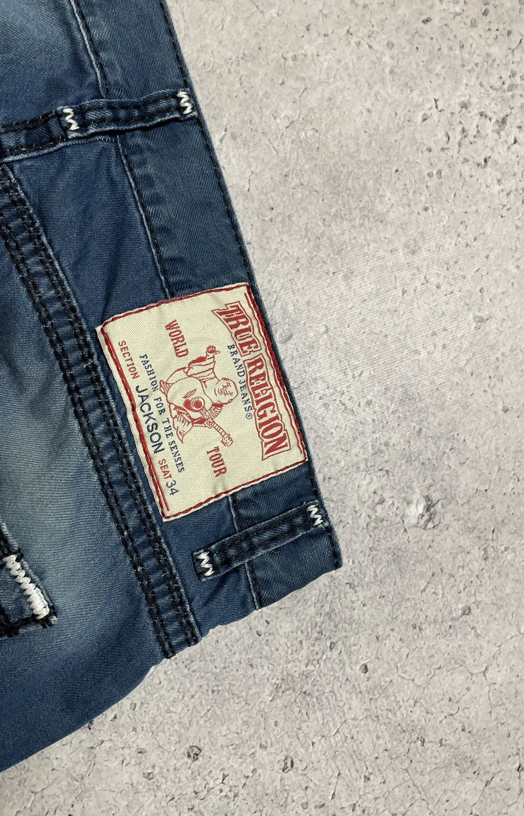 True Religion Vintage Baggy Jeans Denim True Religion Y2K Made In Usa Size US 36 / EU 52 - 12 Thumbnail