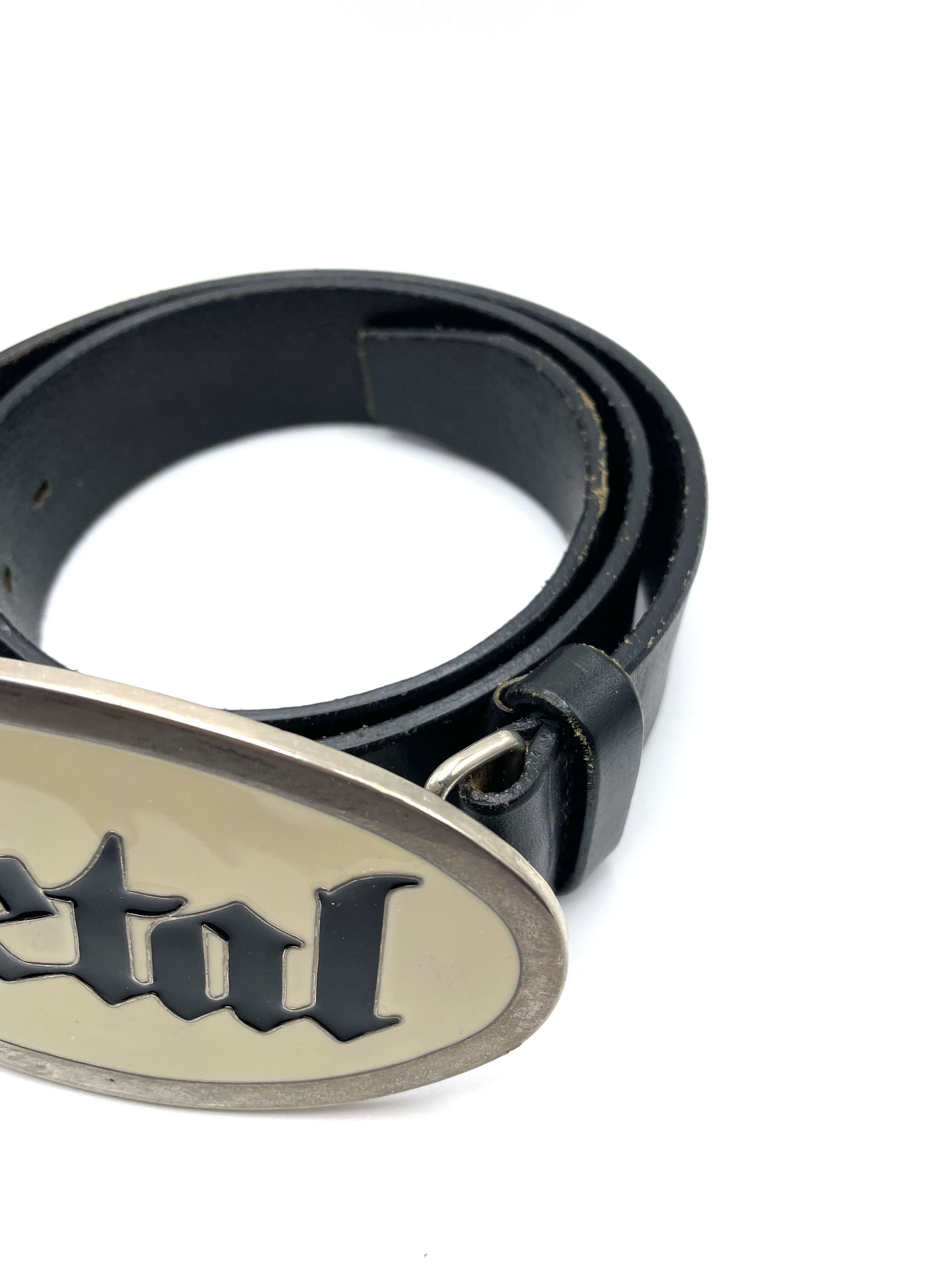 Hysteric Glamour Metal Leather Belt Size ONE SIZE - 3 Thumbnail