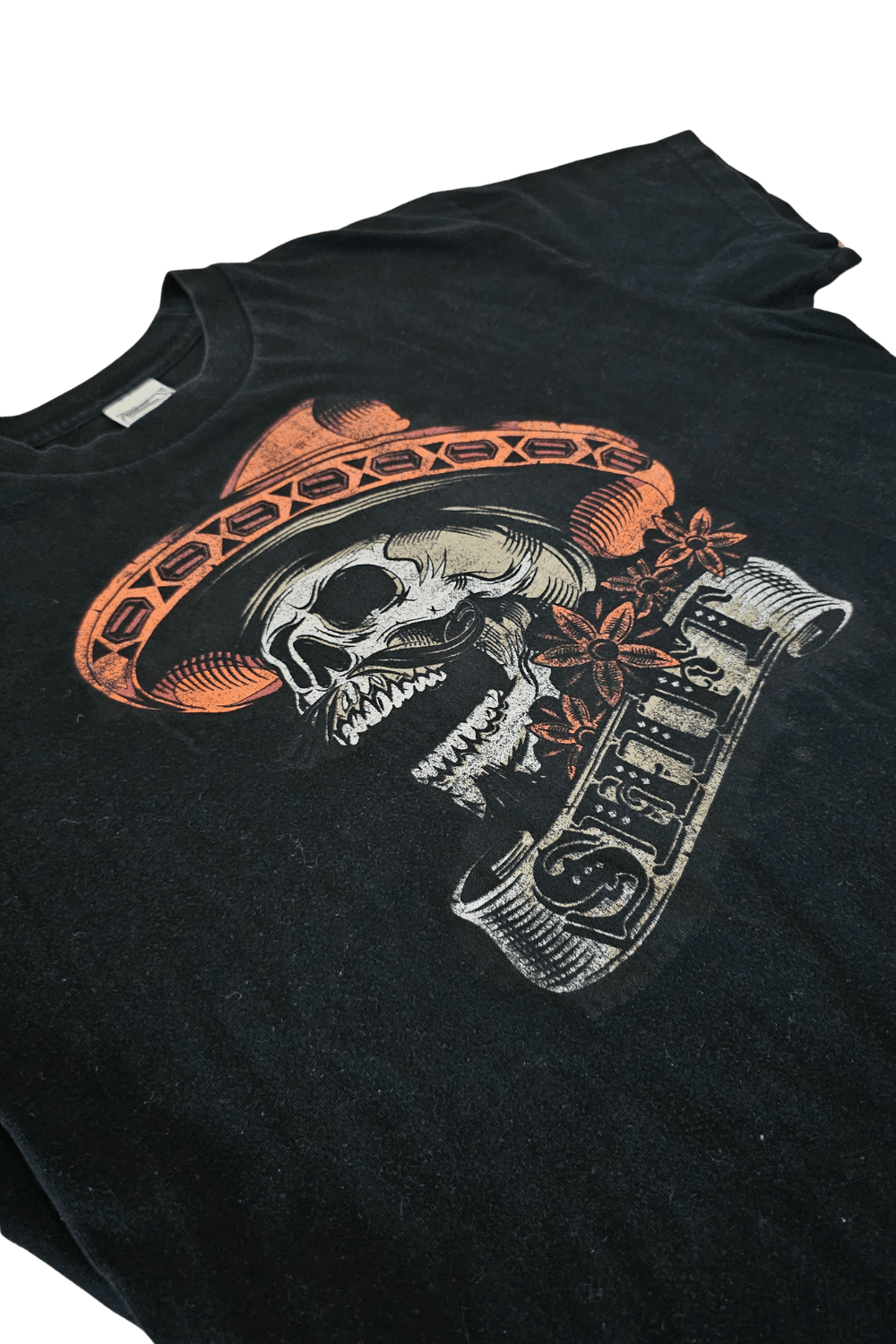 Vintage SHIFT Racing “Sombrero Skull” Tee – Y2K Moto Street – Size L Size US L / EU 52-54 / 3 - 3 Thumbnail