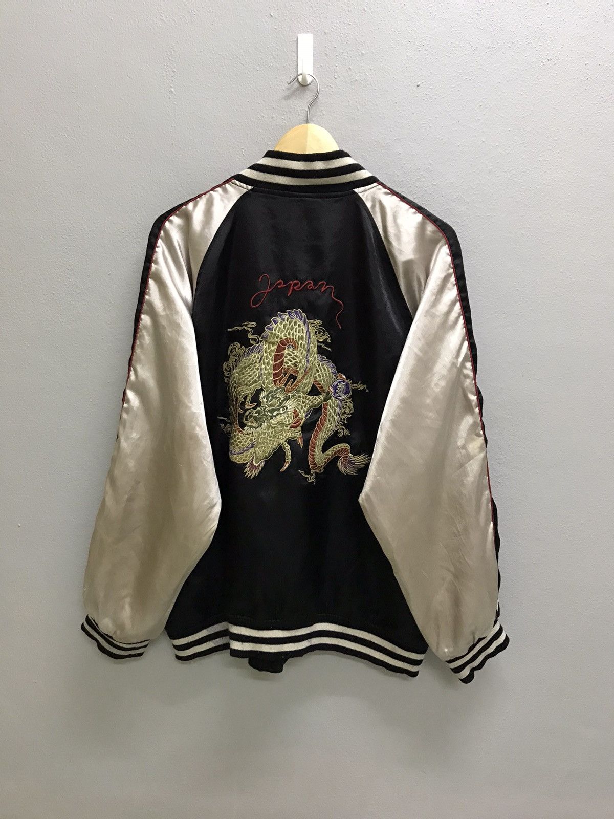 Japanese Brand × Vintage VINTAGE JAPANESE TRADITIONAL DRAGON SUKAJAN JACKET Size US L / EU 52-54 / 3 - 6 Thumbnail