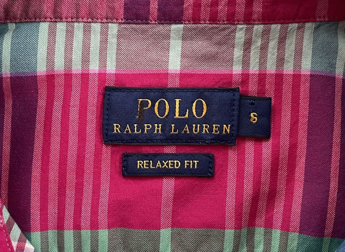 Flannel × Polo Ralph Lauren Polo Ralph Lauren Relaxed Fit Logo Shirt Women's Size 6 Size M / US 6-8 / IT 42-44 - 4 Thumbnail