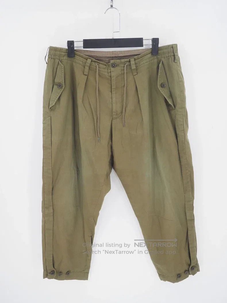 Yohji Yamamoto Yohji Yamamoto size S Military Green Nine Pocket Pants Size US 27 - 1 Thumbnail