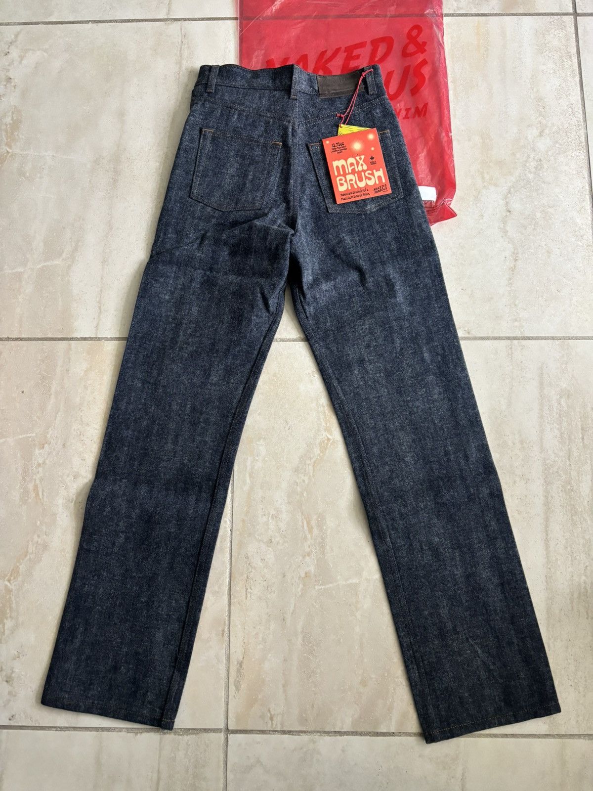 Naked & Famous Naked & Famous True Girl- Max Brush Selvedge Denim Size 26" / US 2 / IT 38 - 2 Thumbnail