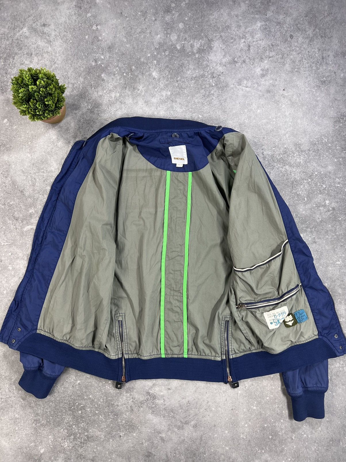 Diesel Diesel SK-Y78 Japan Bomber Jacket Archive Pilot Size US M / EU 48-50 / 2 - 12 Thumbnail