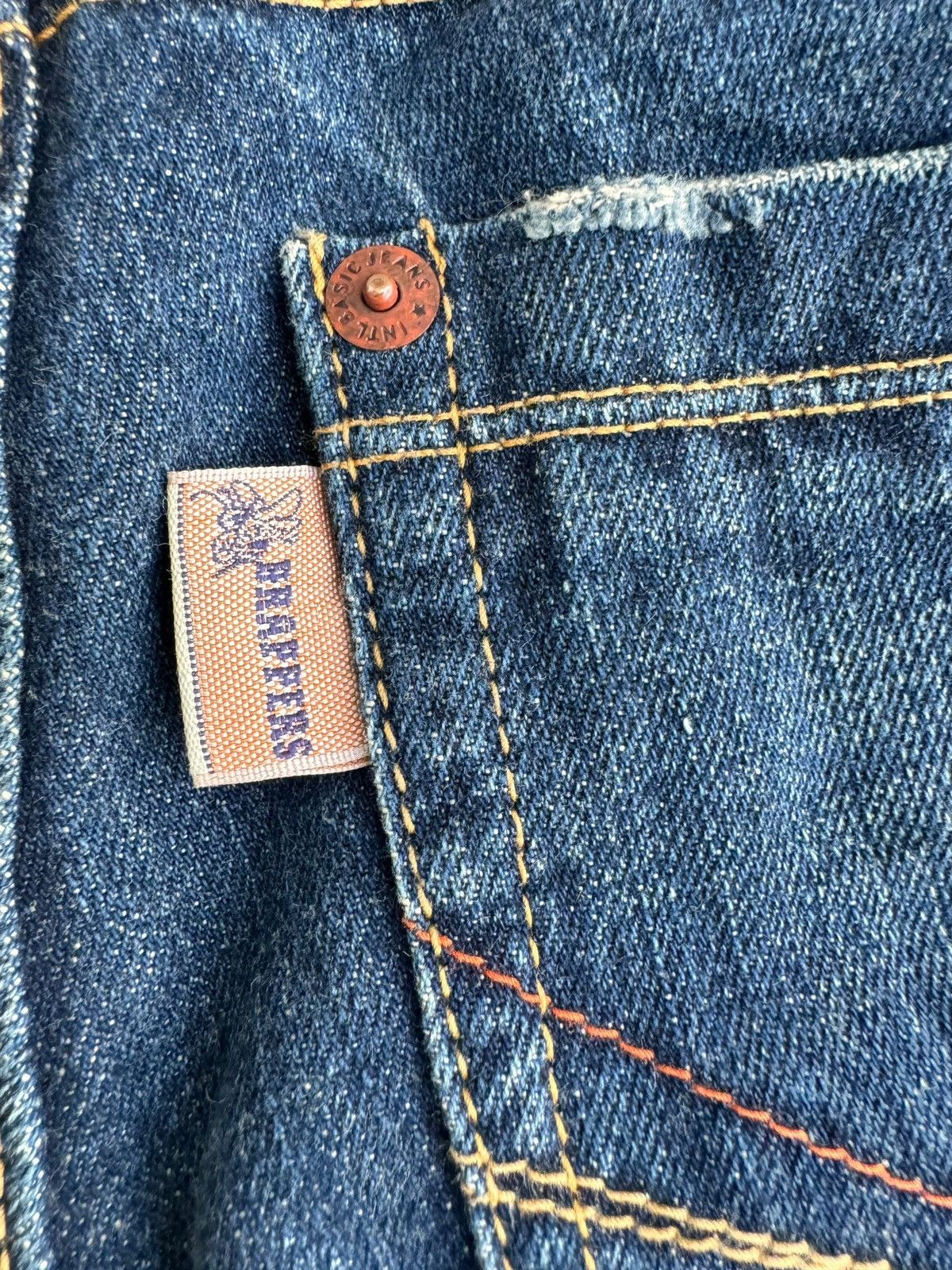 Japanese Brand ⚡️Vintage Japanese Brand Brappers Super Flare Jeans Size US 31 - 11 Thumbnail