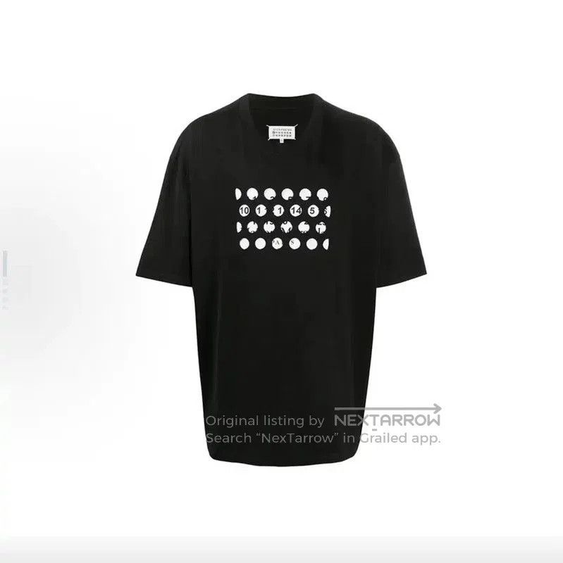 Maison Margiela Maison Margiela Black Cotton Men's T-Shirt . Size US M / EU 48-50 / 2 - 8 Thumbnail