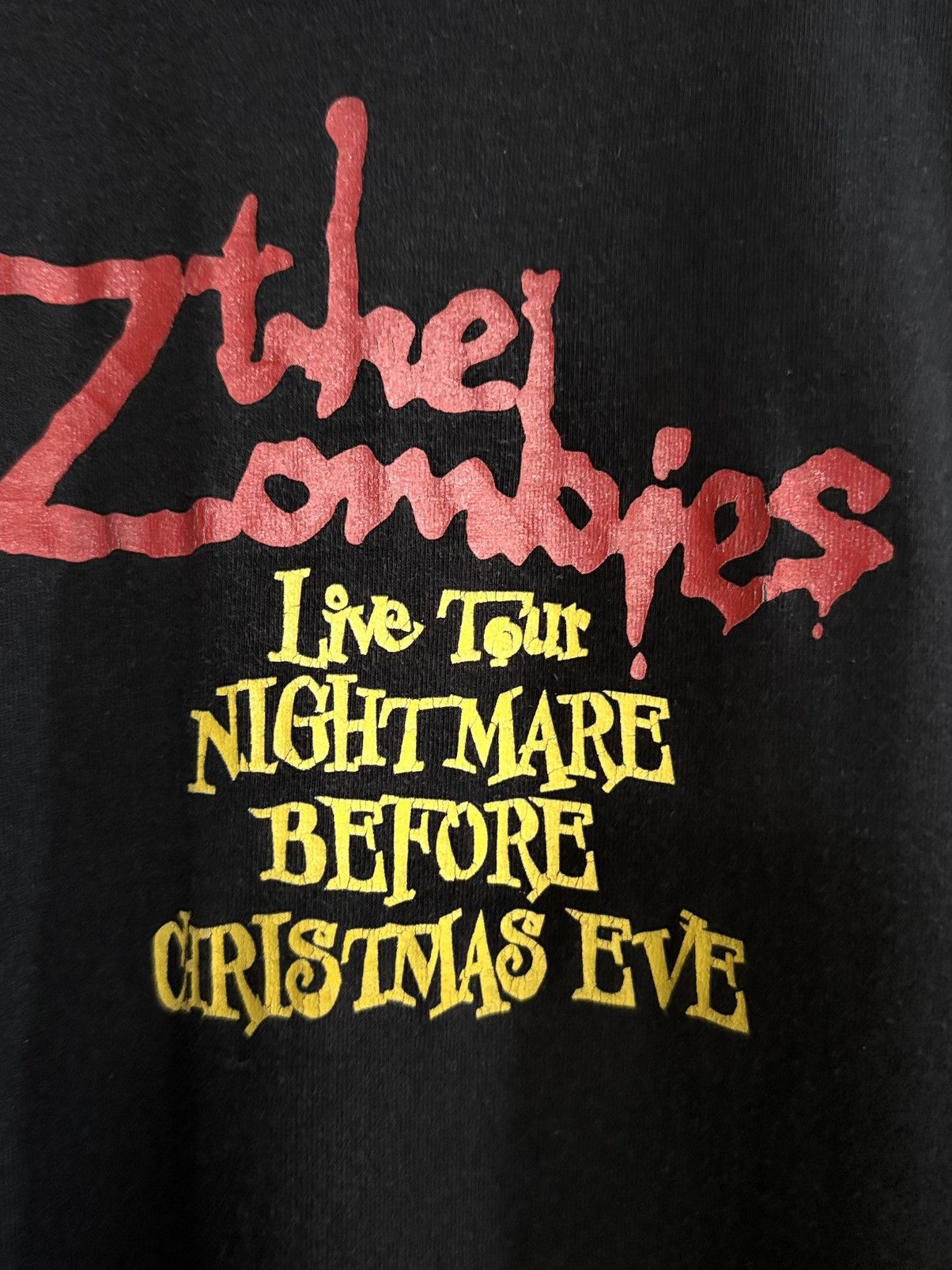 Expert Horror Vintage 90s The Zombies Live Tour Nightmare Faded Tee Size US S / EU 44-46 / 1 - 3 Thumbnail