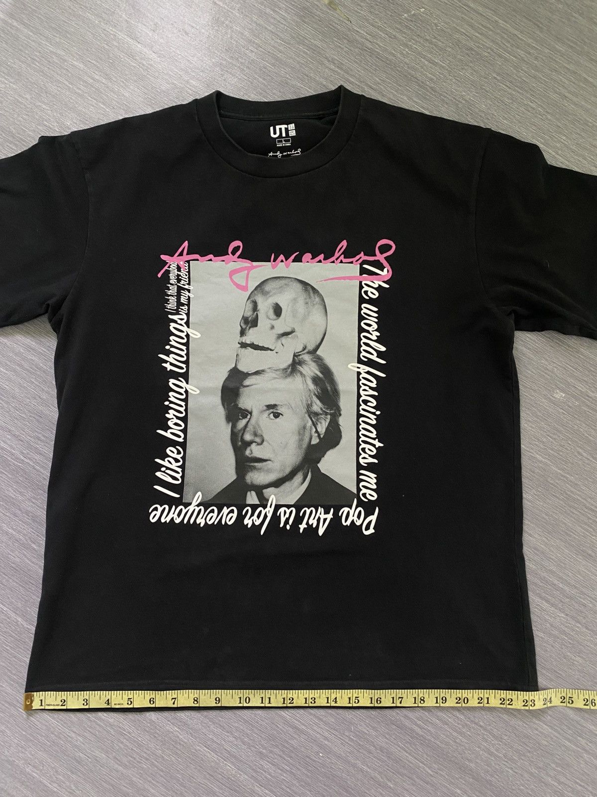 Andy Warhol × Uniqlo Uniqlo X Andy Warhol Tee Size US L / EU 52-54 / 3 - 8 Thumbnail