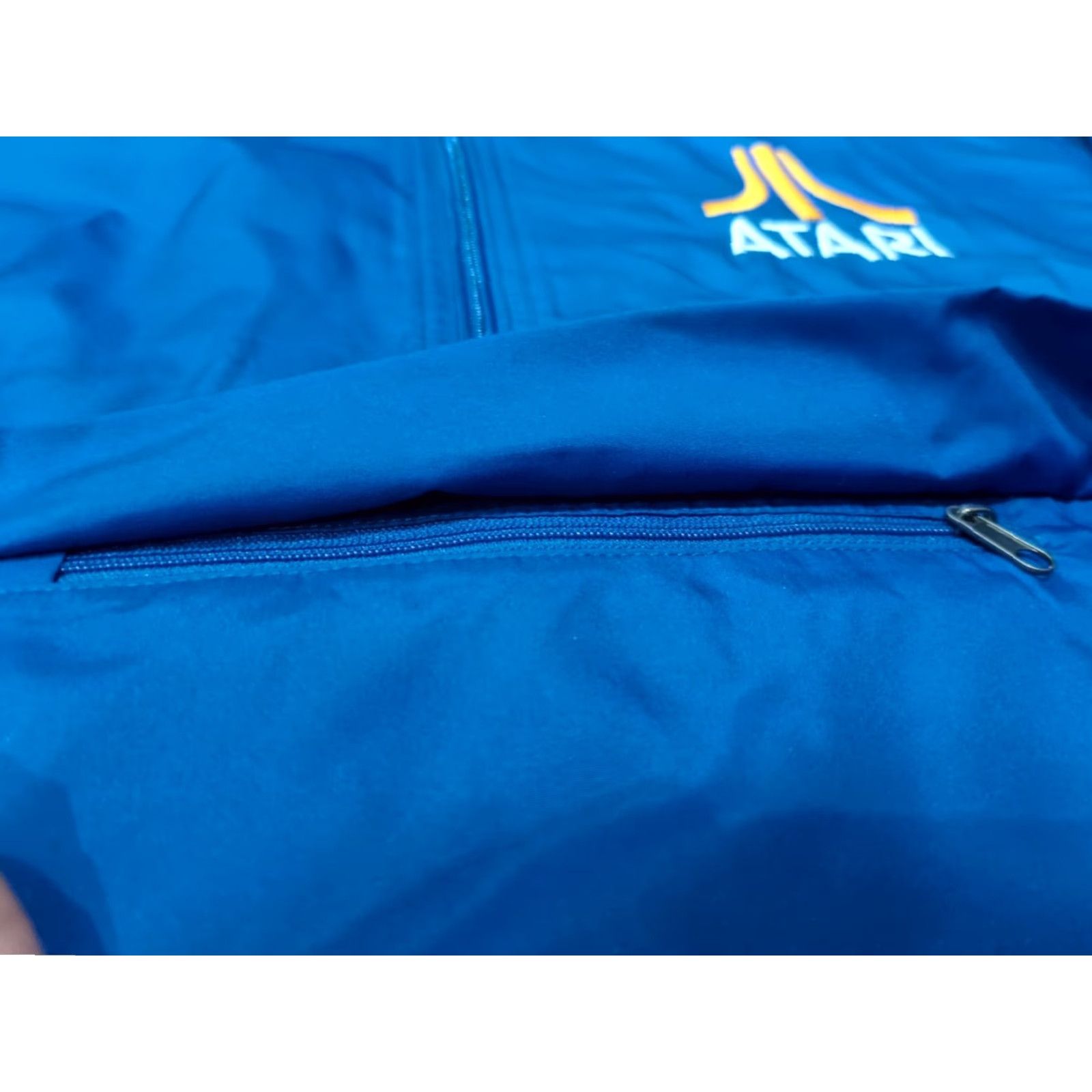 Vintage VINTAGE Atari 2600 Promo Jacket Unisex Adults L Royal Blue Windbreaker Size US L / EU 52-54 / 3 - 5 Thumbnail