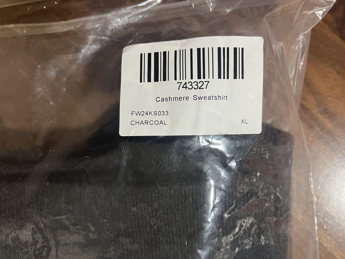 Aime Leon Dore Aime Leon Dore ALD Cashmere Crewneck Sweatshirt Charcoal XL Size US XL / EU 56 / 4 - 9 Thumbnail