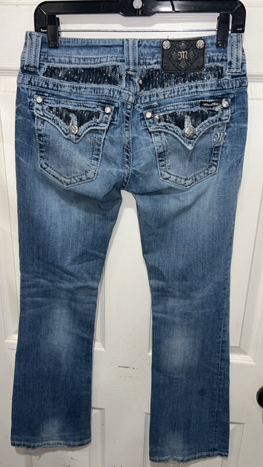 Miss Me Miss me jeans boot 28 w black accent pocket Size 28" / US 6 / IT 42 - 5 Thumbnail