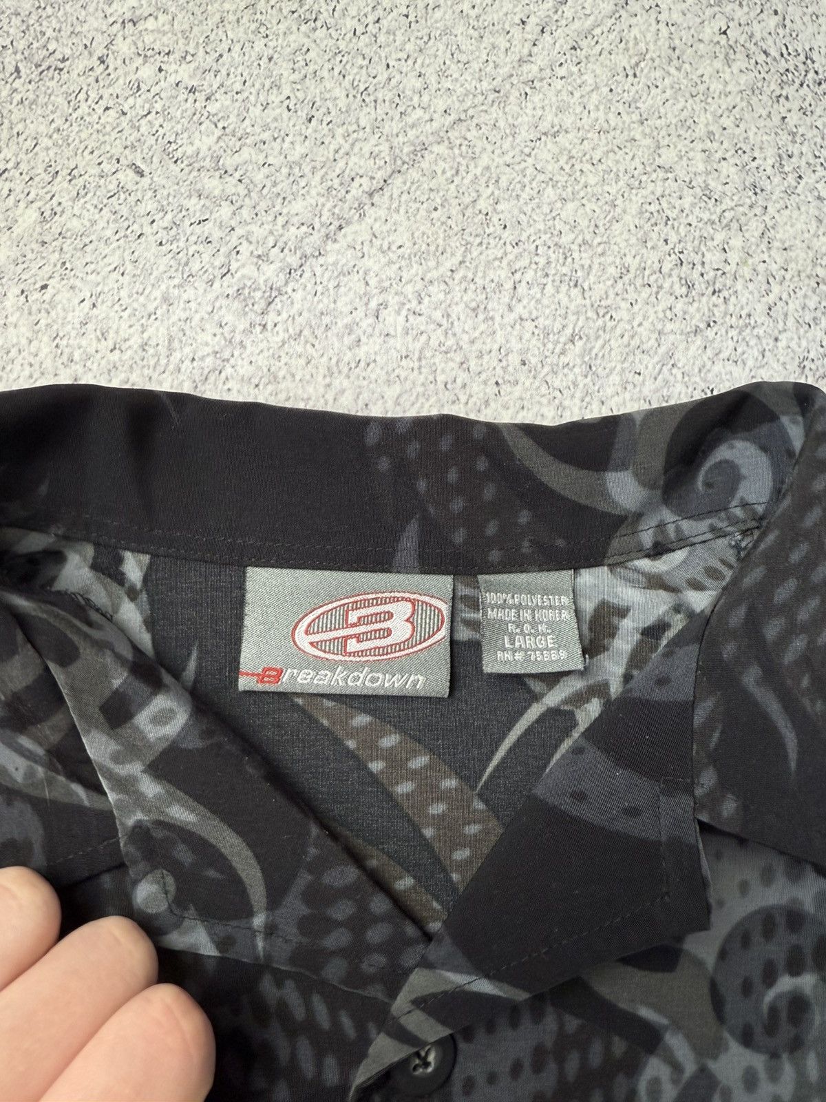 Japanese Brand Vintage Y2k Dragon Shirt Balenciaga Look Alike Size US L / EU 52-54 / 3 - 13 Thumbnail