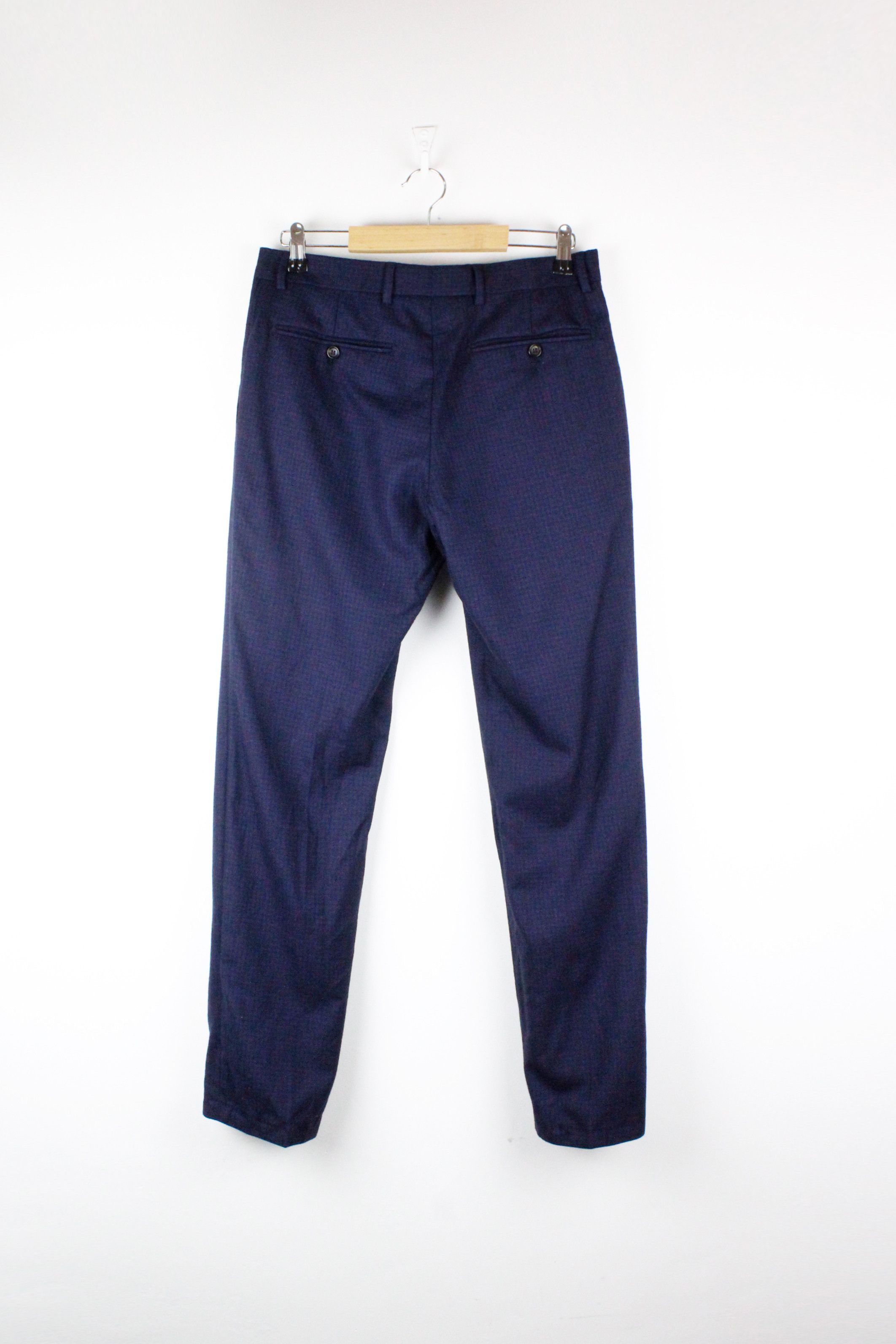 Tonello Tonello CLAUDIO TONELLO Navy Virgin Wool Formal Suit Size US S / EU 44-46 / 1 - 15 Thumbnail