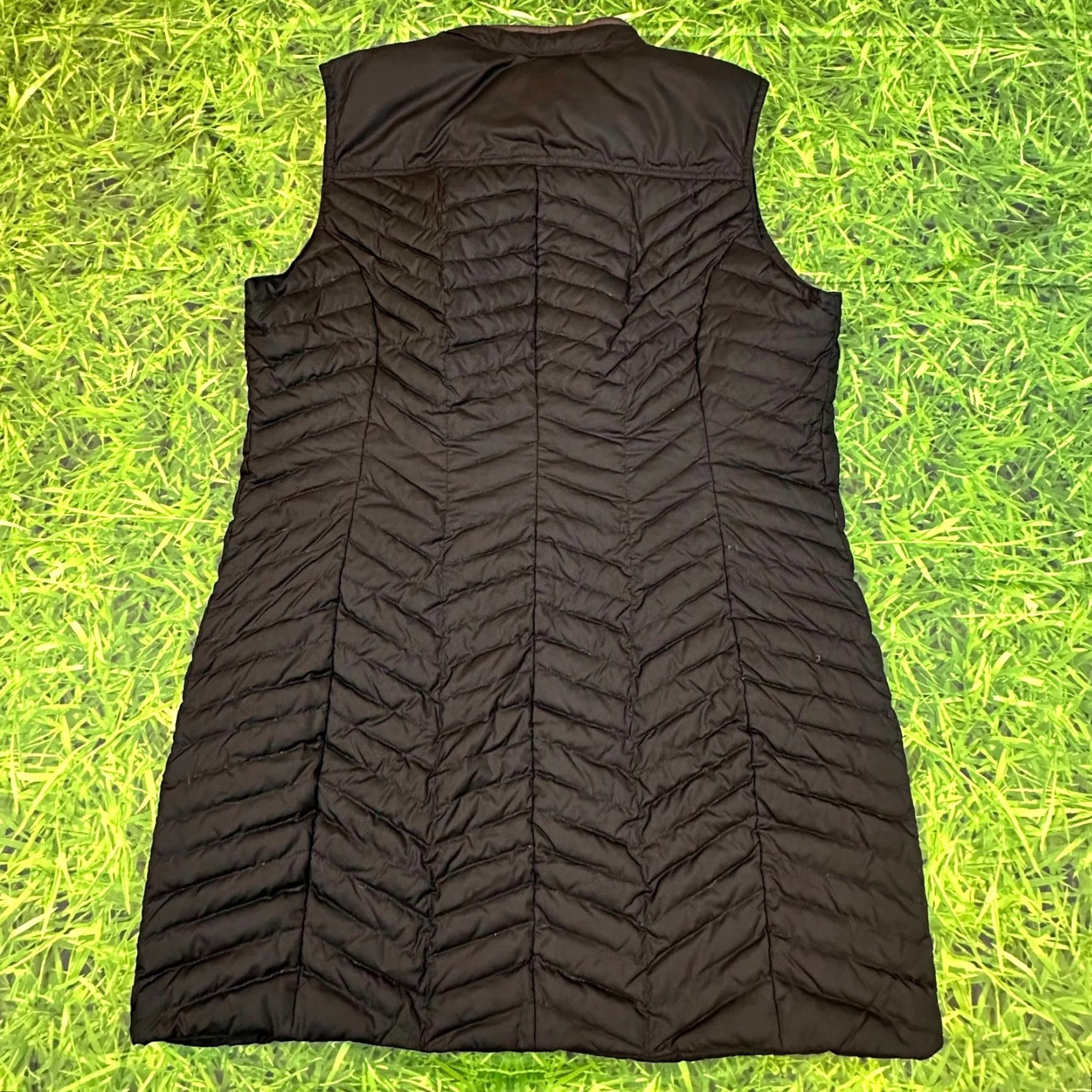 Eddie Bauer Eddie Bauer Down Large Goose Down Vest Puffer Jacket Men's XL Black Insulated Full Zip Stand-Up Collar All Seasons Size US XL / EU 56 / 4 - 6 Thumbnail