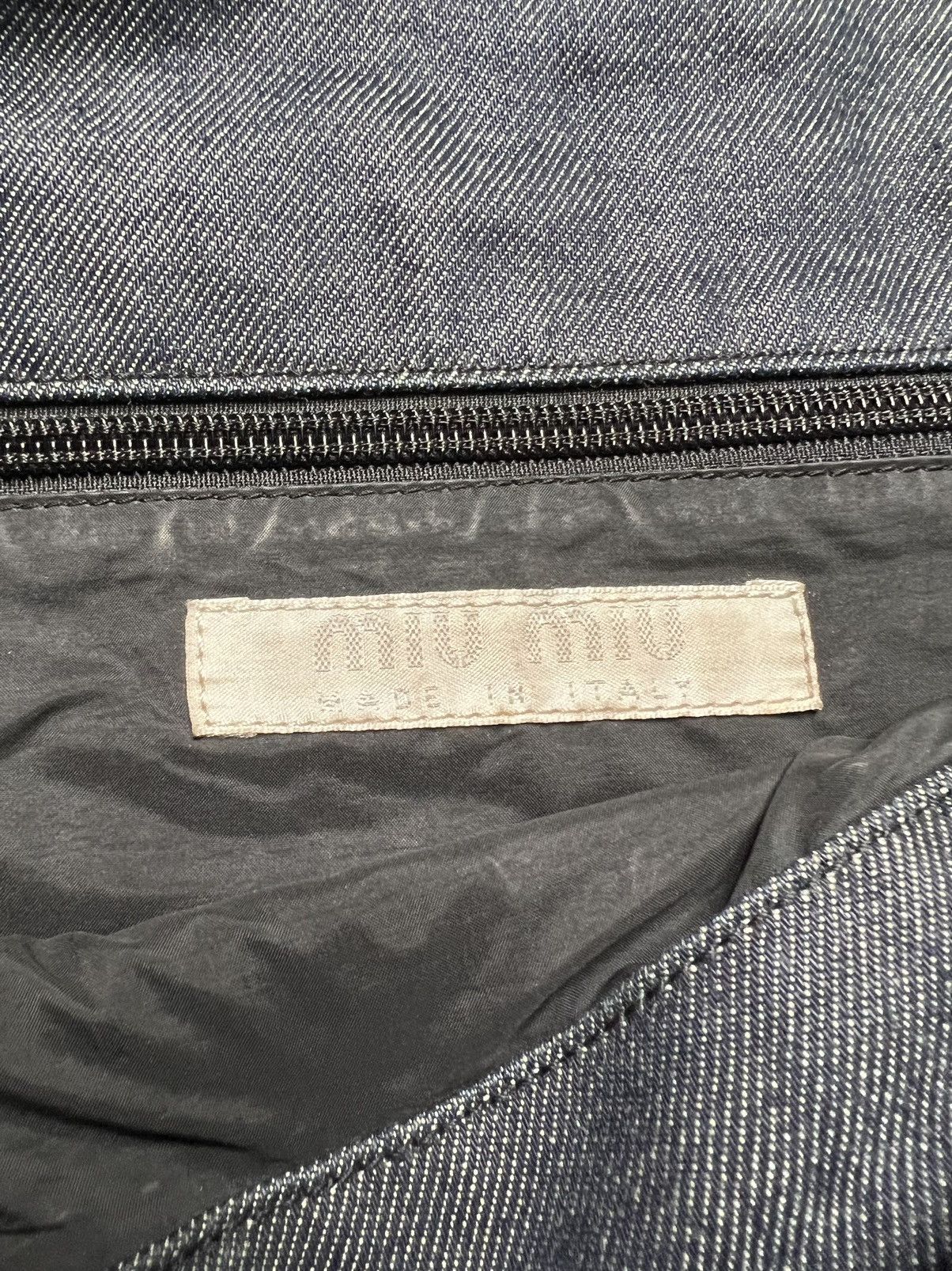 Miu Miu Miumiu x Prada Archive Denim Mesh Crossbody Bag Size ONE SIZE - 12 Thumbnail