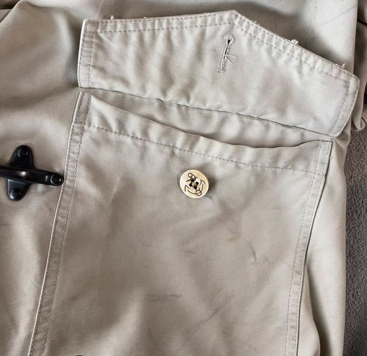 RRL Ralph Lauren Ralph Lauren Double RL Rugby Fireman Coat Trench Jacket K22 Size US S / EU 44-46 / 1 - 8 Thumbnail