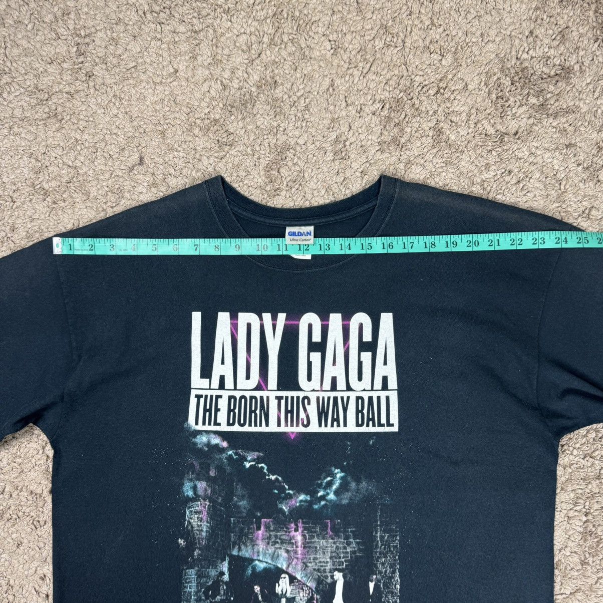 Band Tees LADY GAGA The Born This Way Ball T-shirt Size US XL / EU 56 / 4 - 18 Thumbnail