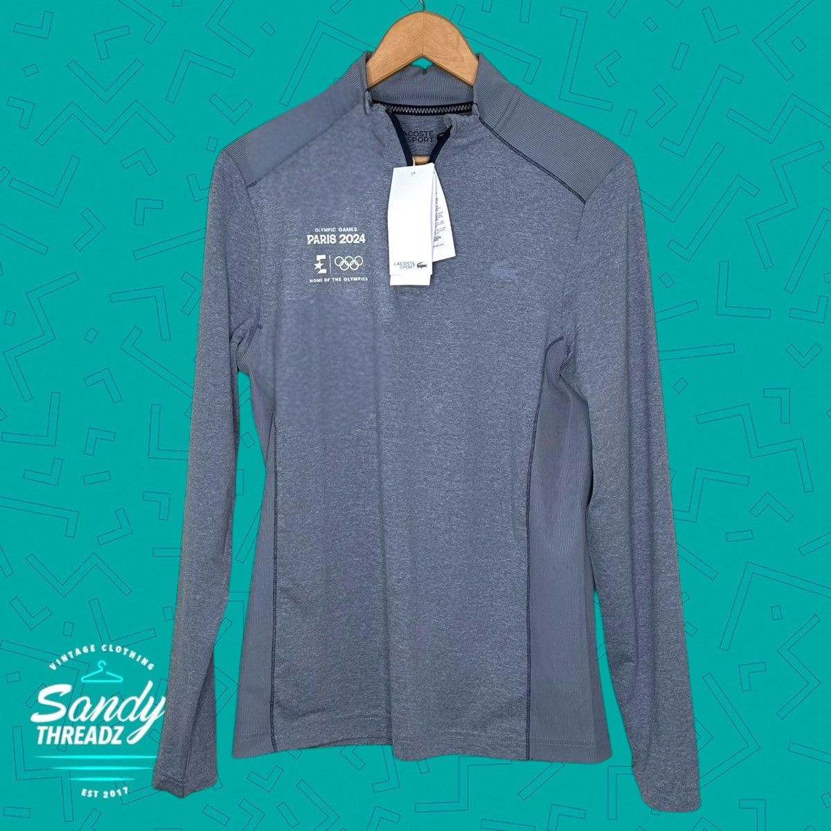 Lacoste Lacoste Ultra Dry Quarter Zip Pullover Jacket Size US S / EU 44-46 / 1 - 2 Thumbnail