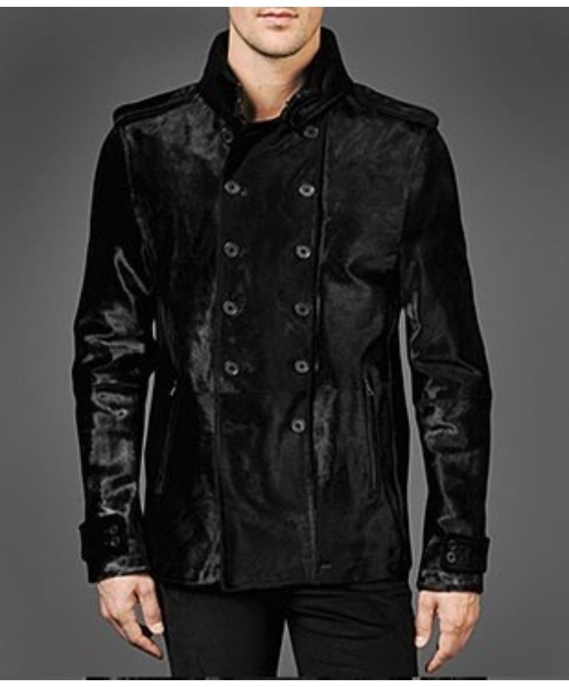 John Varvatos Linen Coat. 54 Size US L / EU 52-54 / 3 - 1 Thumbnail