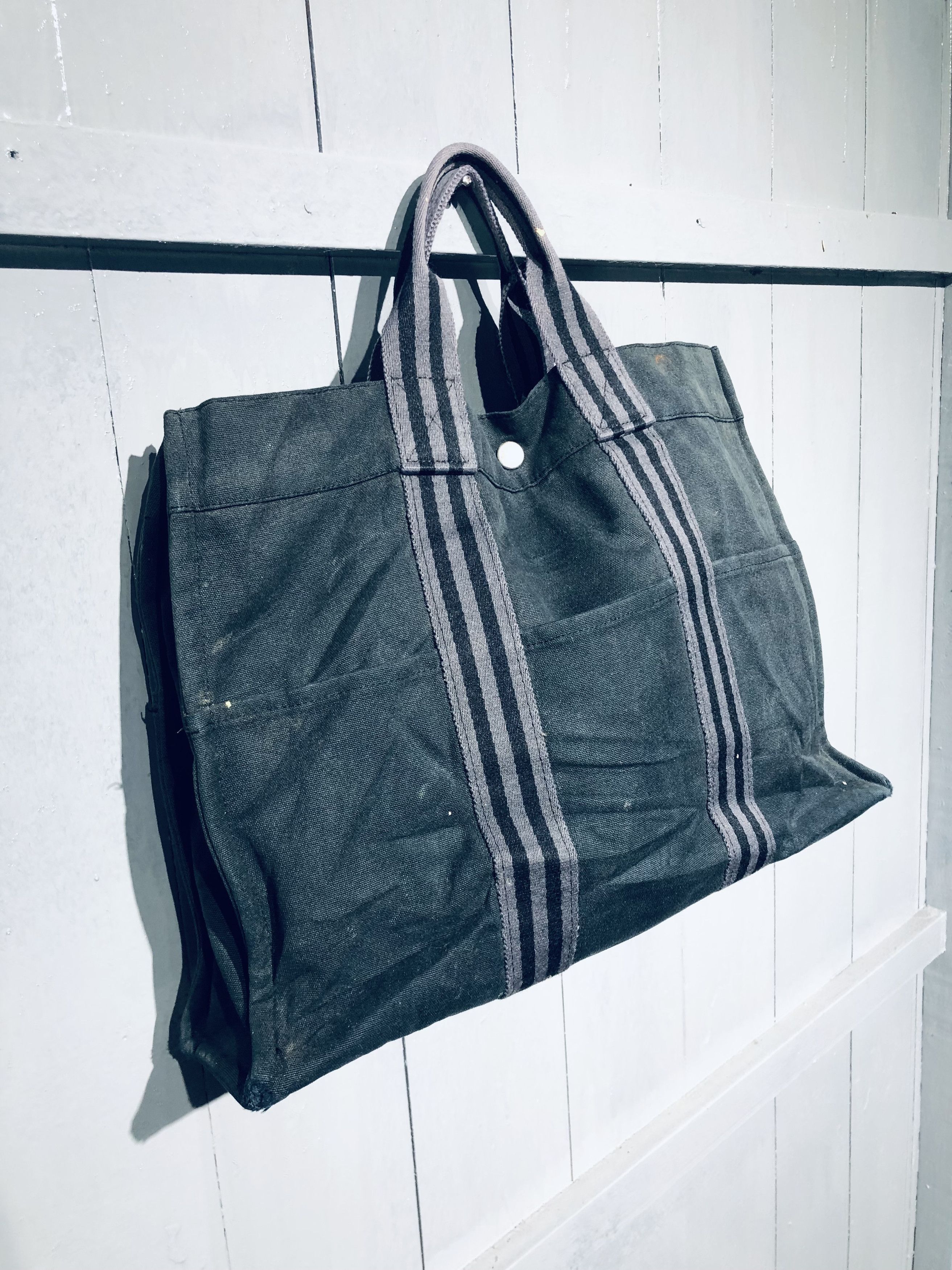 Canvas × Hermes LUXURY ‼️HERMES CANVAS STYLE TOTEBAG Size ONE SIZE - 2 Thumbnail