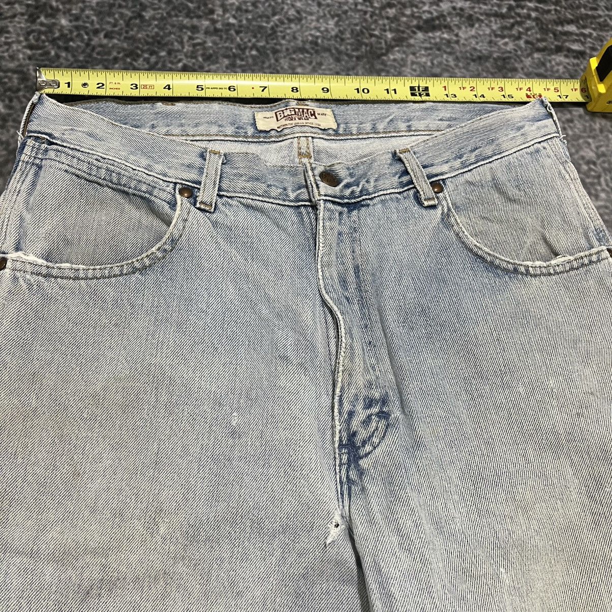 Big Mac Vintage 90s Faded Big Mac Baggy Wide Leg Carpenter Jeans Size US 32 / EU 48 - 11 Thumbnail