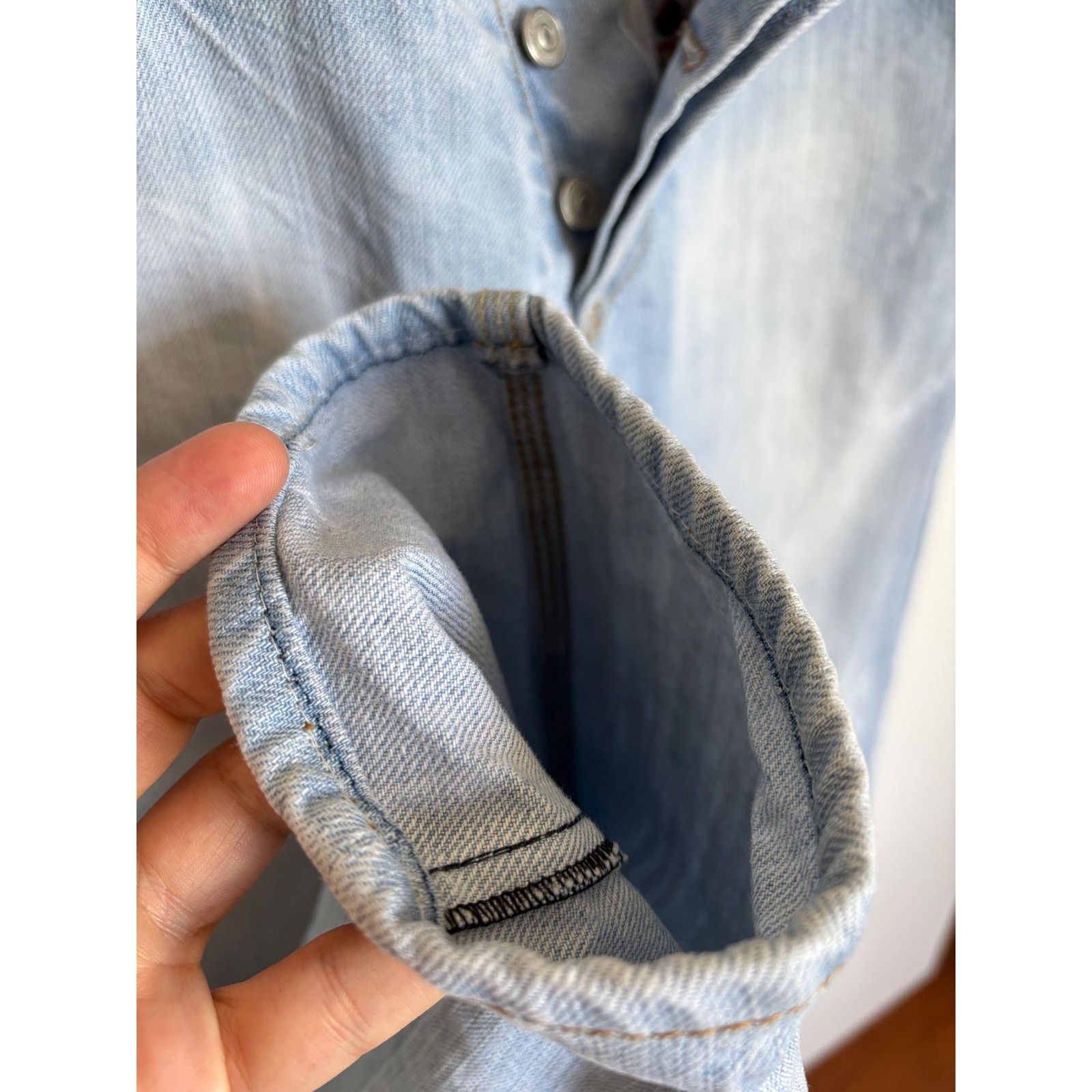 Levi's Levi's 510 W30 L34 USA 90s Light Wash Button Fly Jeans Size US 30 / EU 46 - 10 Thumbnail