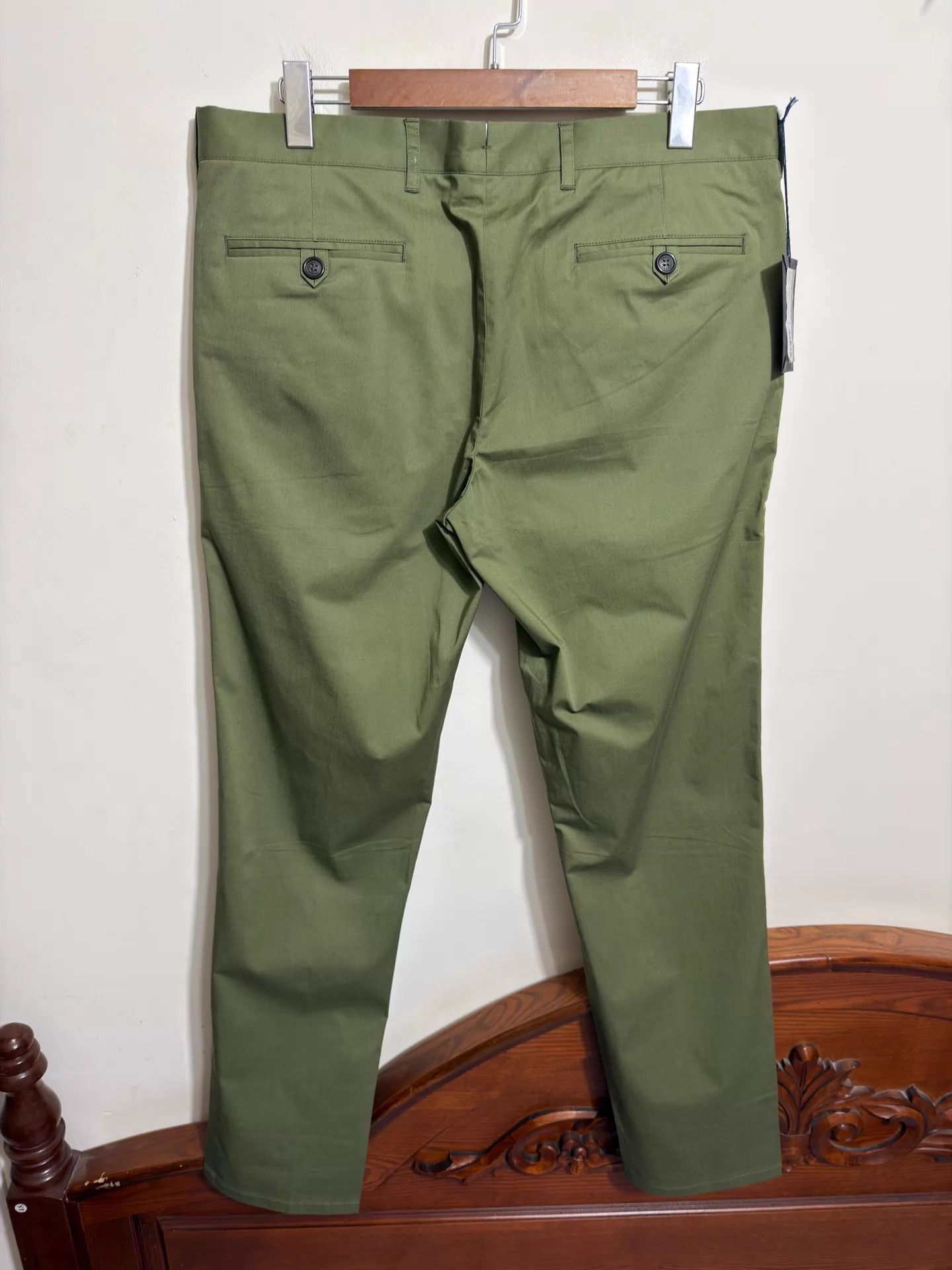 Prada Prada Military Green Straight Fit Pants 54 Size US 38 / EU 54 - 2 Thumbnail