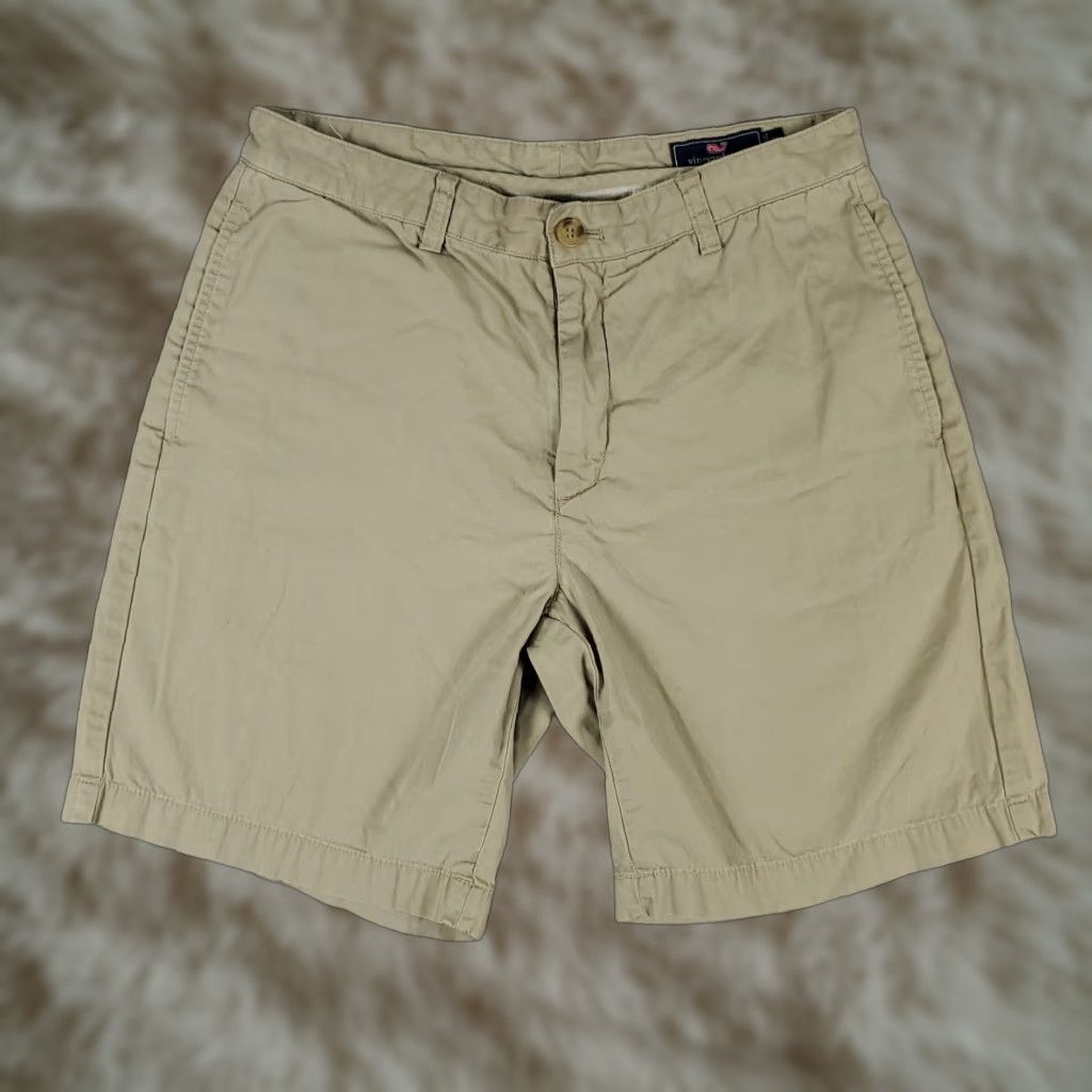 Vineyard Vines VINTAGE Vineyard Vines Shorts Mens Size 32 Chino Casual Flat Front Beige Pockets Size US 32 / EU 48 - 1 Thumbnail
