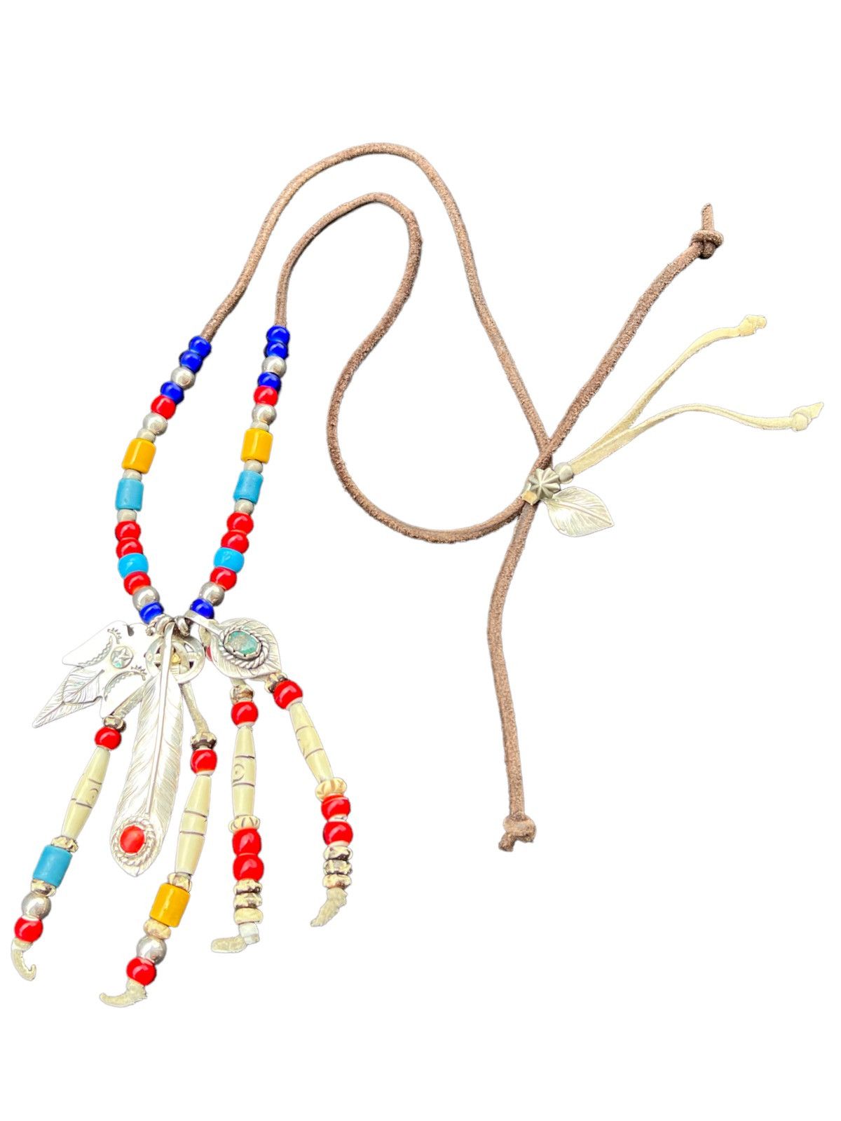 John Mayer 🔥2NP Mfg. Co.🇲🇾 Feather Necklace John Mayer Sean Wotherspoon Size ONE SIZE - 2 Thumbnail