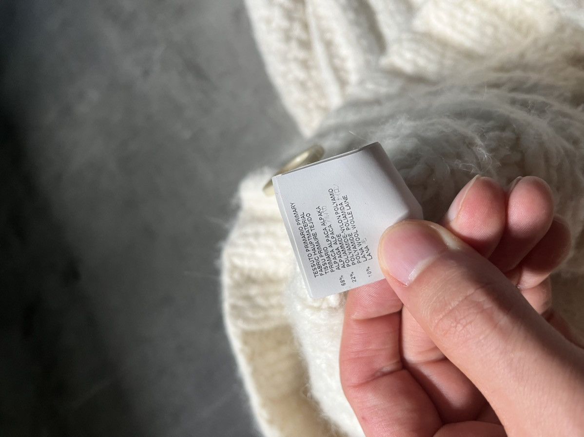 Maison Margiela Maison Margiela A/W 2013 Alpaca heavyweigh beige sweater Size US M / EU 48-50 / 2 - 17 Thumbnail