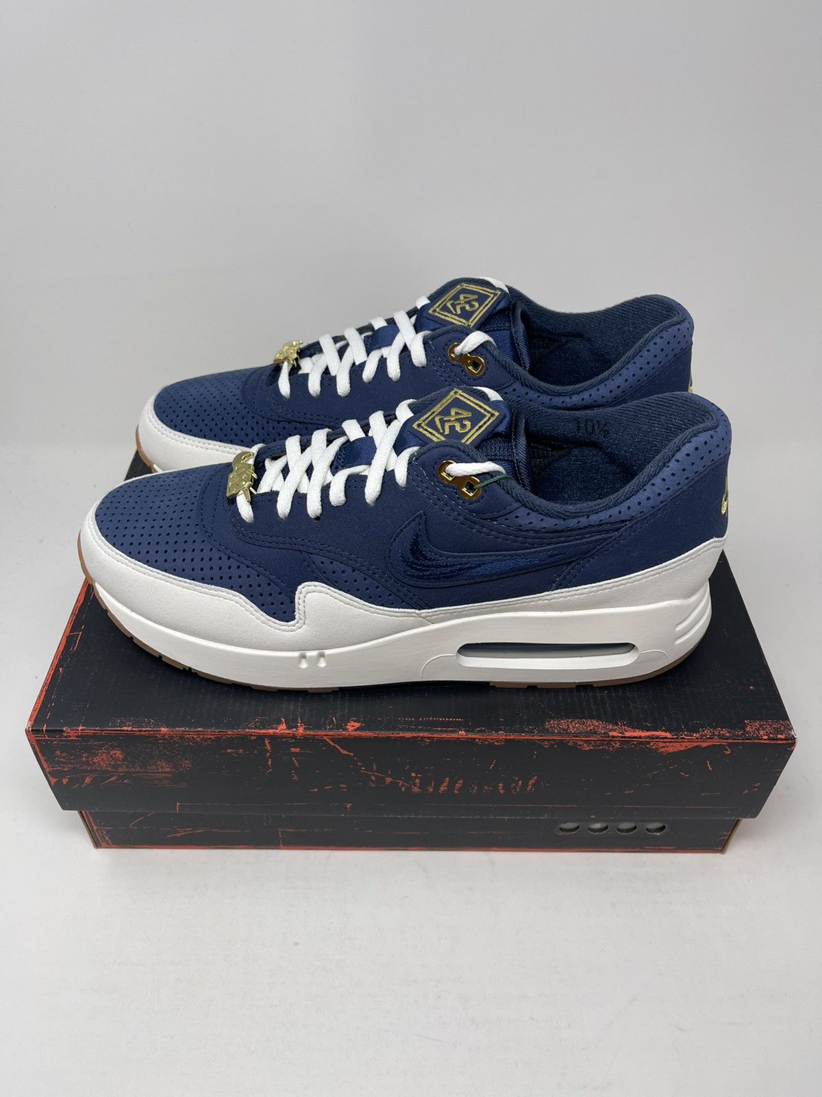 Nike Nike Air Max 1 '86 OG Big Bubble - Jackie Robinson Size 10.5 Size US 10.5 / EU 43-44 - 1 Thumbnail