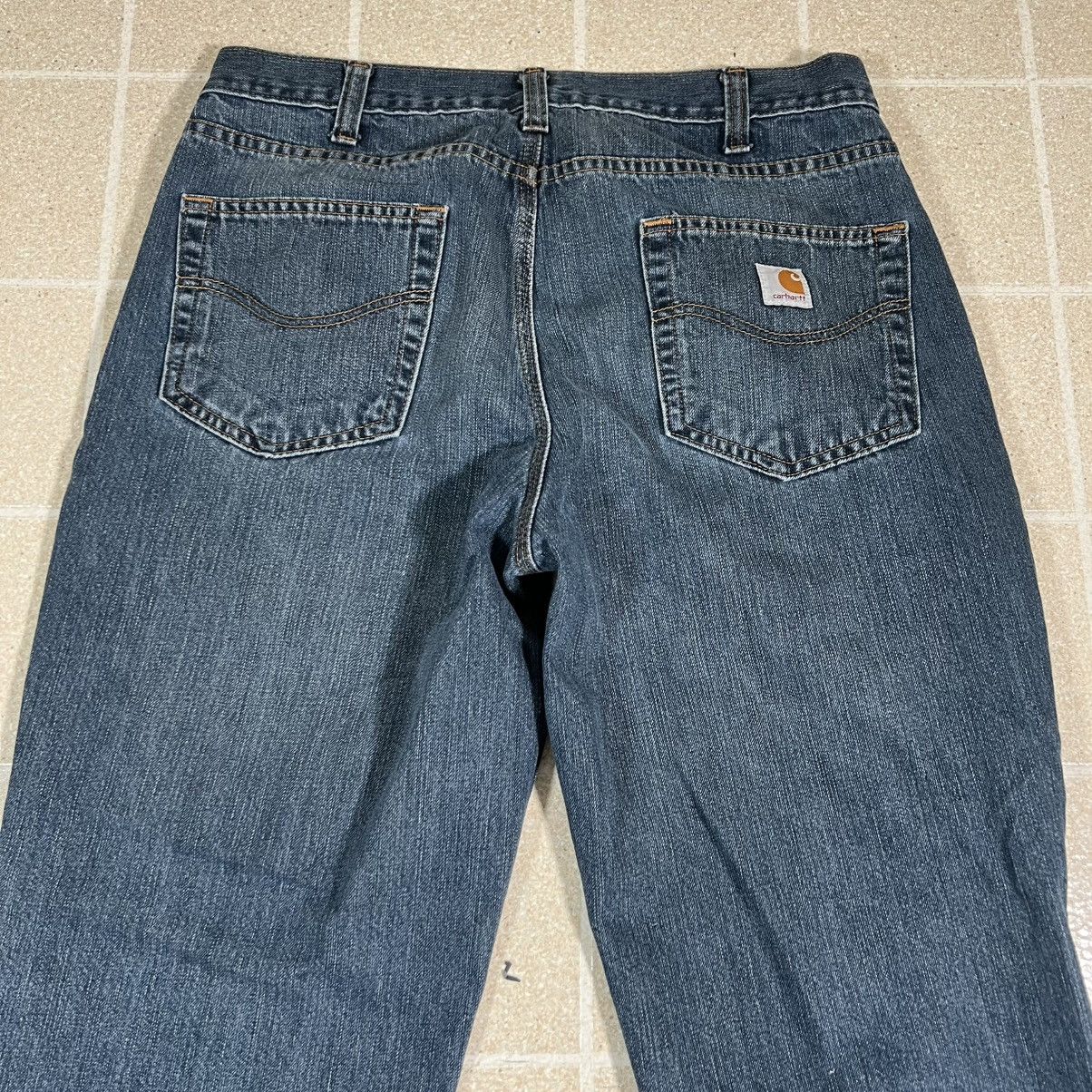 Carhartt Carhartt Men’s Jeans Denim Relaxed Fit Sz 34x32 101483-968 Size US 34 / EU 50 - 2 Thumbnail
