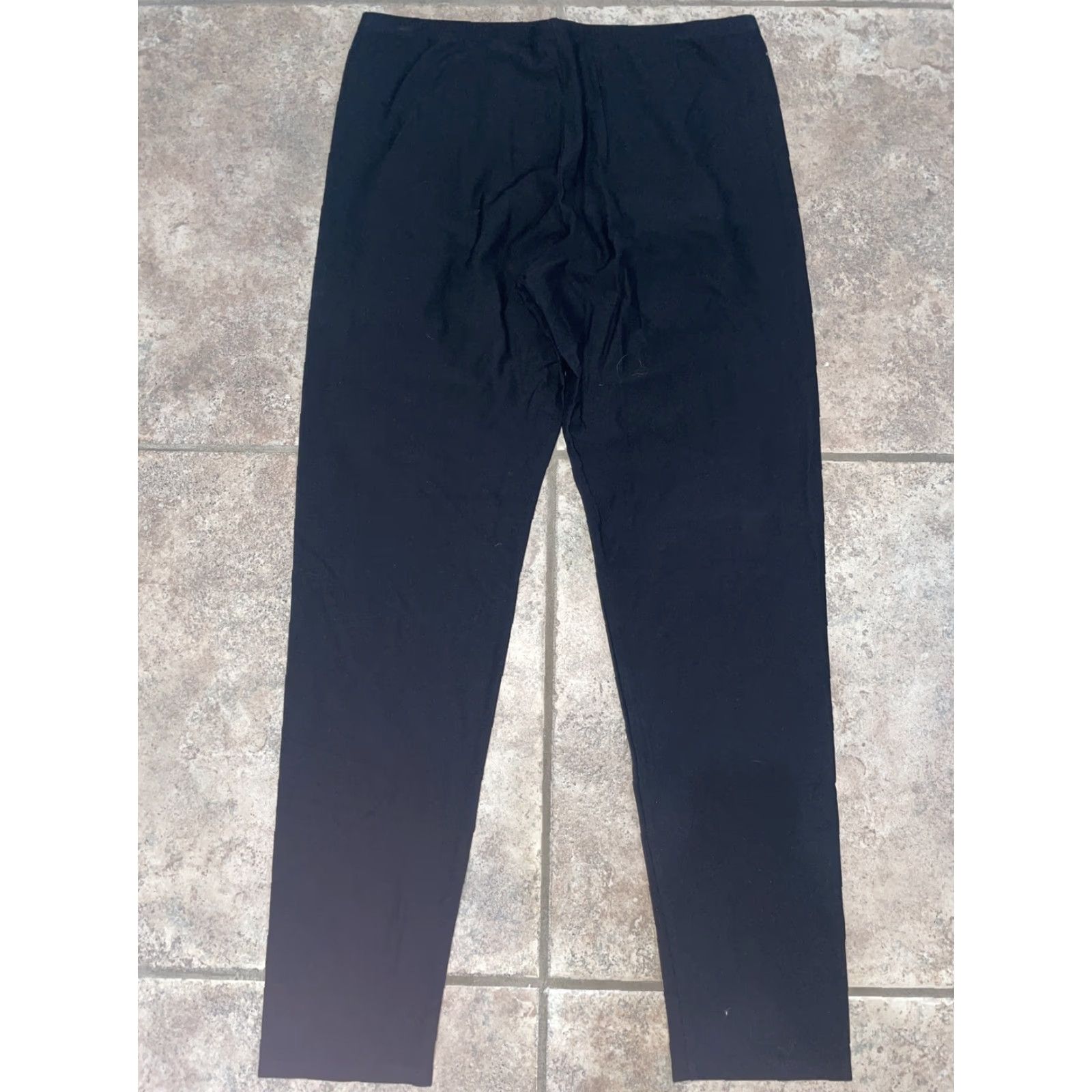 Eileen Fisher Eileen Fisher Pants Womens M Black Dress Pants Regular Size M Women Size 32" / US 10 / IT 46 - 4 Thumbnail