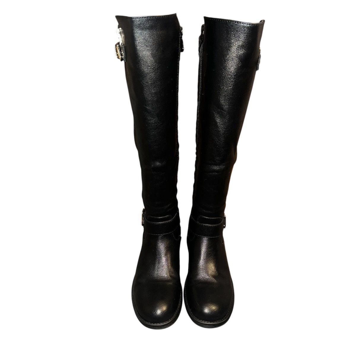 Other Dream Pairs tall block heel riding boots Size US 6 / IT 36 - 7 Thumbnail