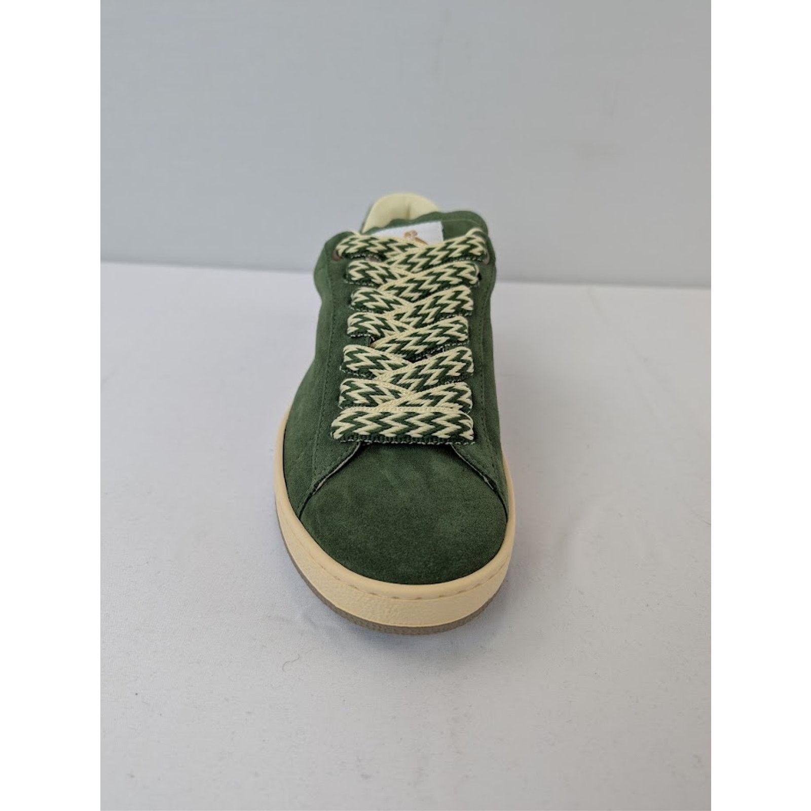Lanvin o1rshd1 Curb Lite Low-Top Sneakers in Dark Green Size US 11 / EU 44 - 16 Thumbnail