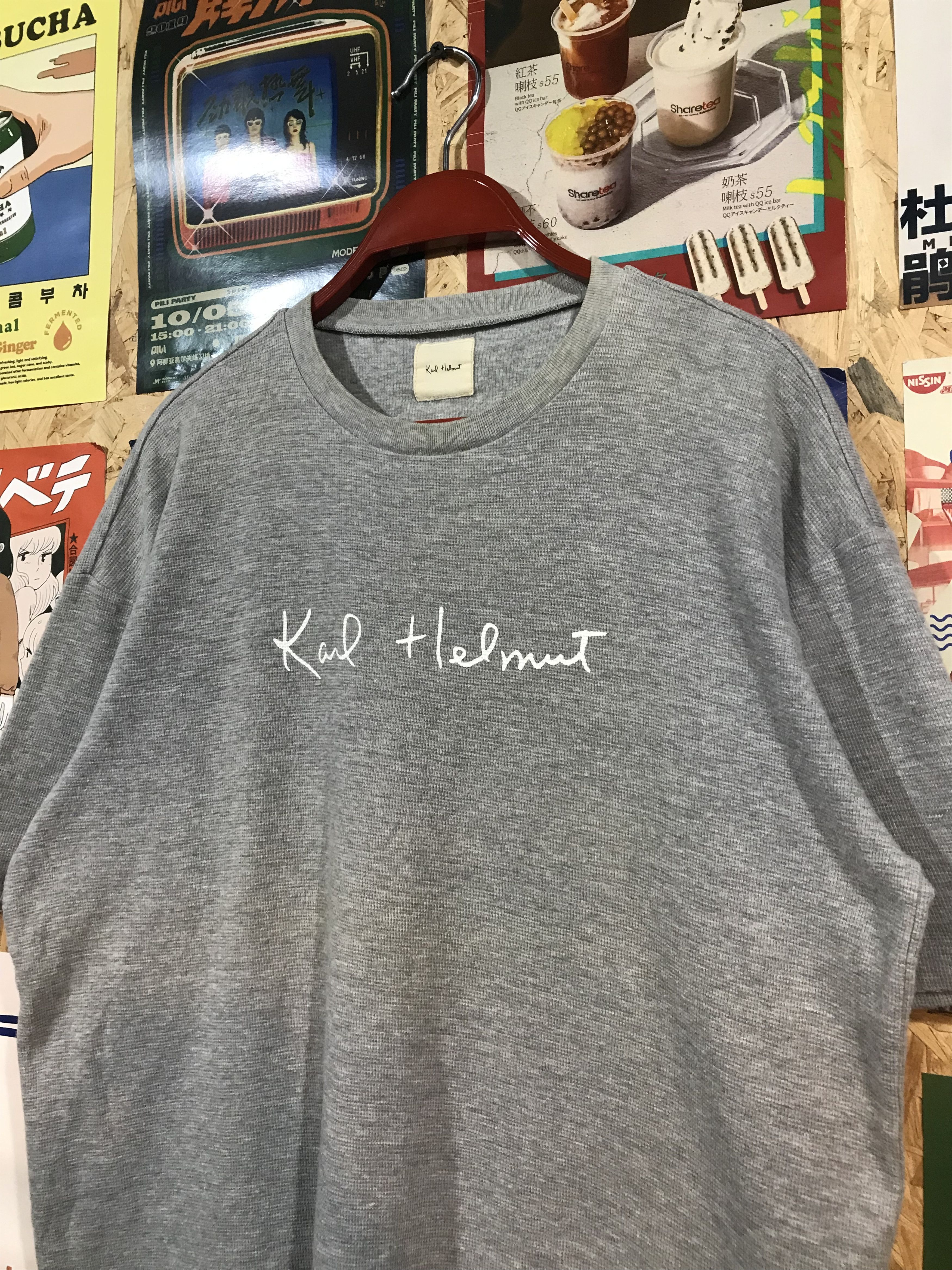 Karl Helmut VINTAGE KARL HELMUT PINK HOUSE TEE Size US L / EU 52-54 / 3 - 2 Thumbnail