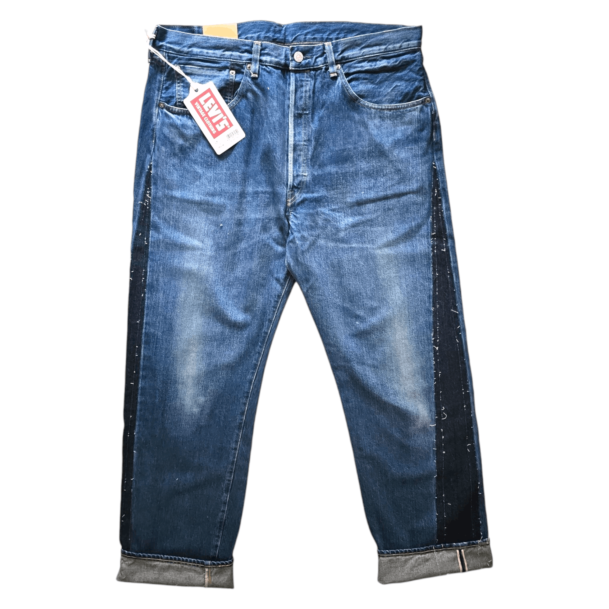 image of Levis Vintage Clothing 275$ Levi's Vintage Clothing 1955 501 Xx Big E Selvedge Ss22 in Blue (Size 3