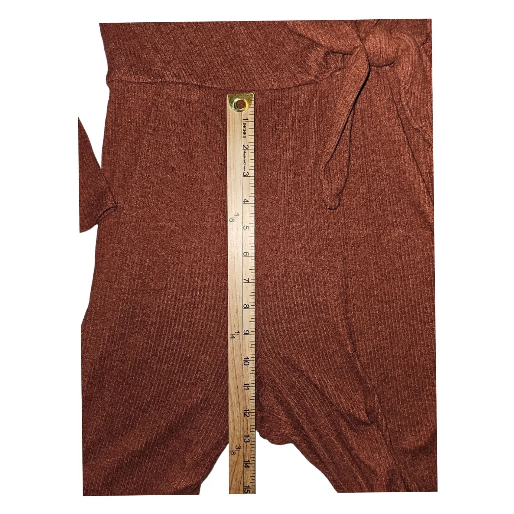 Old Navy Old Navy Romper XL 14-16 Juniors Brown Long Sleeve Ribbed Stretch Hipster Woman One-Piece Size XL / US 12-14 / IT 48-50 - 4 Thumbnail