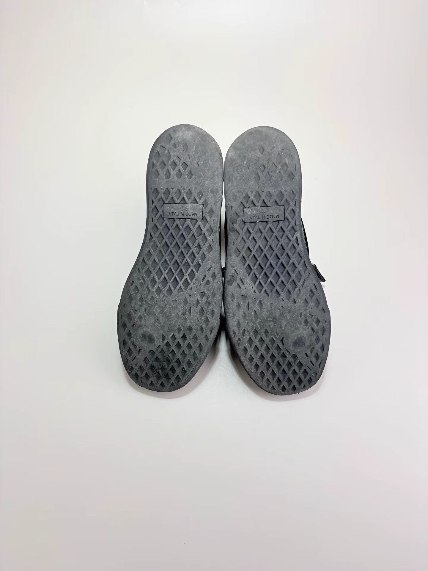 Giuseppe Zanotti GIUSEPPE ZANOTTI GZ Velvet Zipper Sneakers K1 Size US 7 / EU 40 - 6 Thumbnail