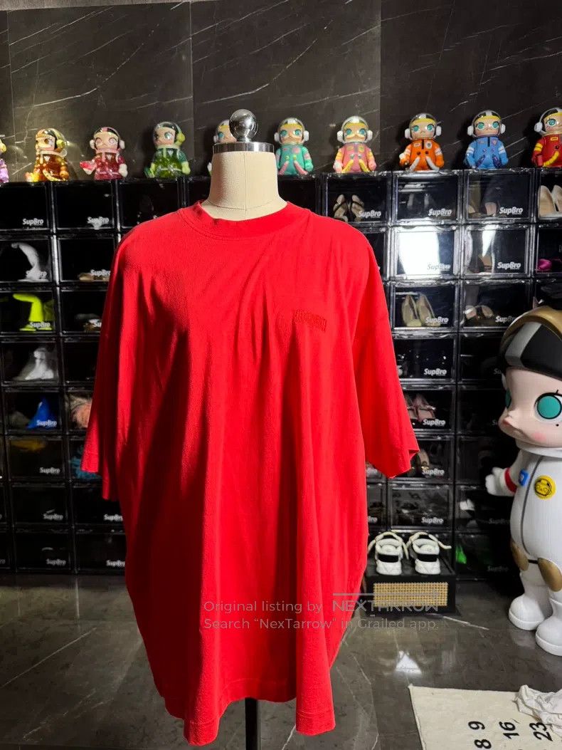 Vetements Vetements Red half sleeve Size US S / EU 44-46 / 1 - 6 Thumbnail
