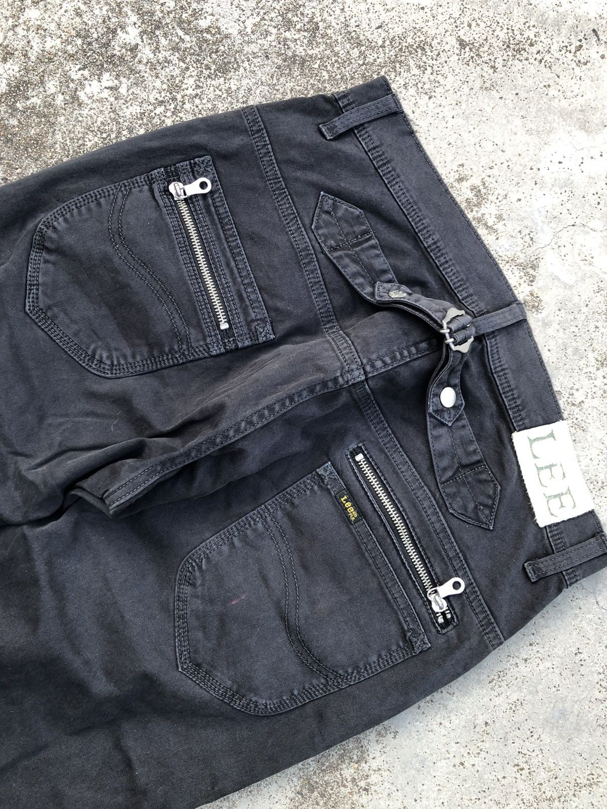 Lee ZIPPER BUCKLE BACK STRECTHABLE PANT BY LEE Size US 32 / EU 48 - 6 Thumbnail