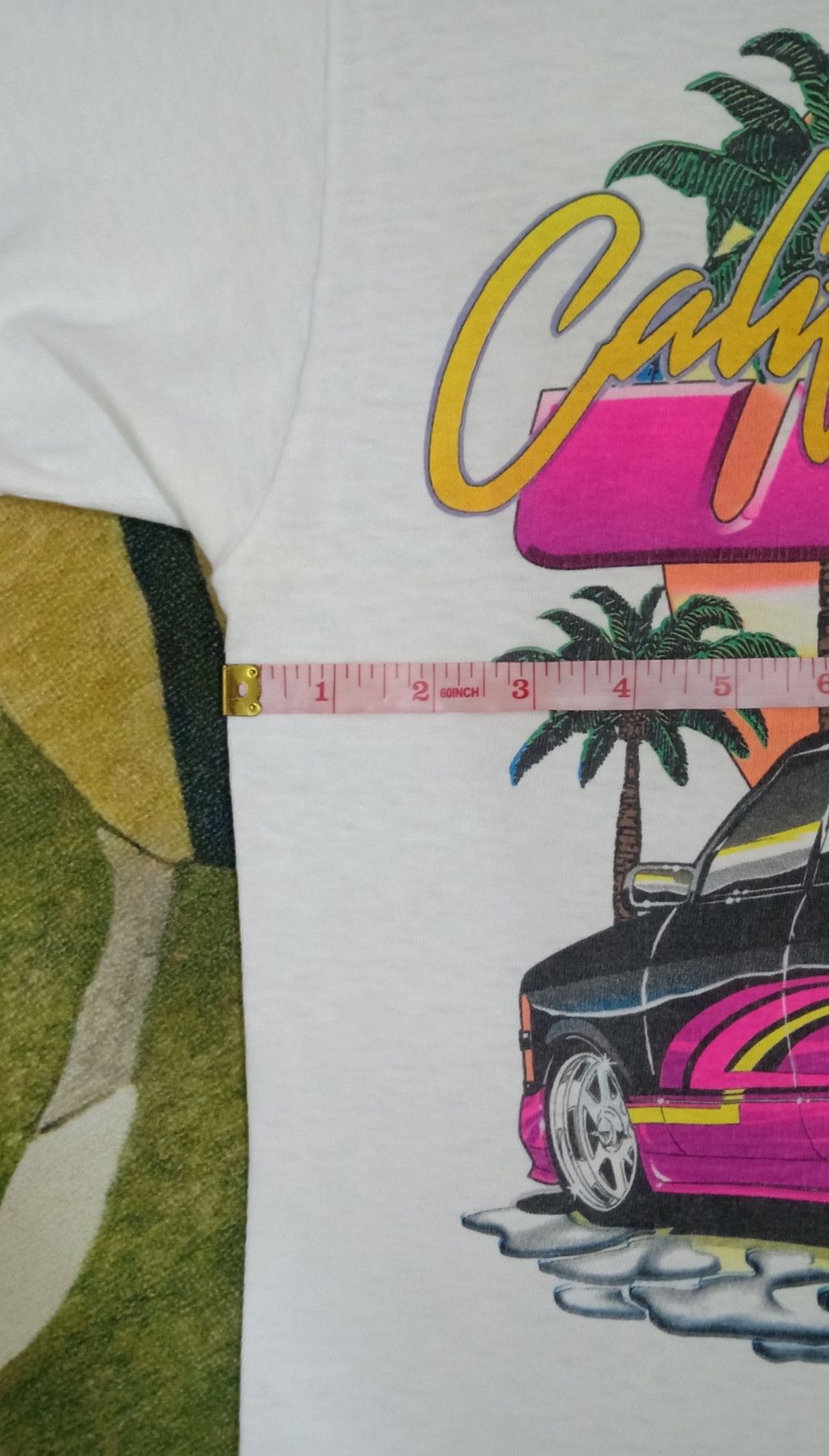 Vintage Vintage 90s California Custom USA T-shirt Size US M / EU 48-50 / 2 - 20 Thumbnail